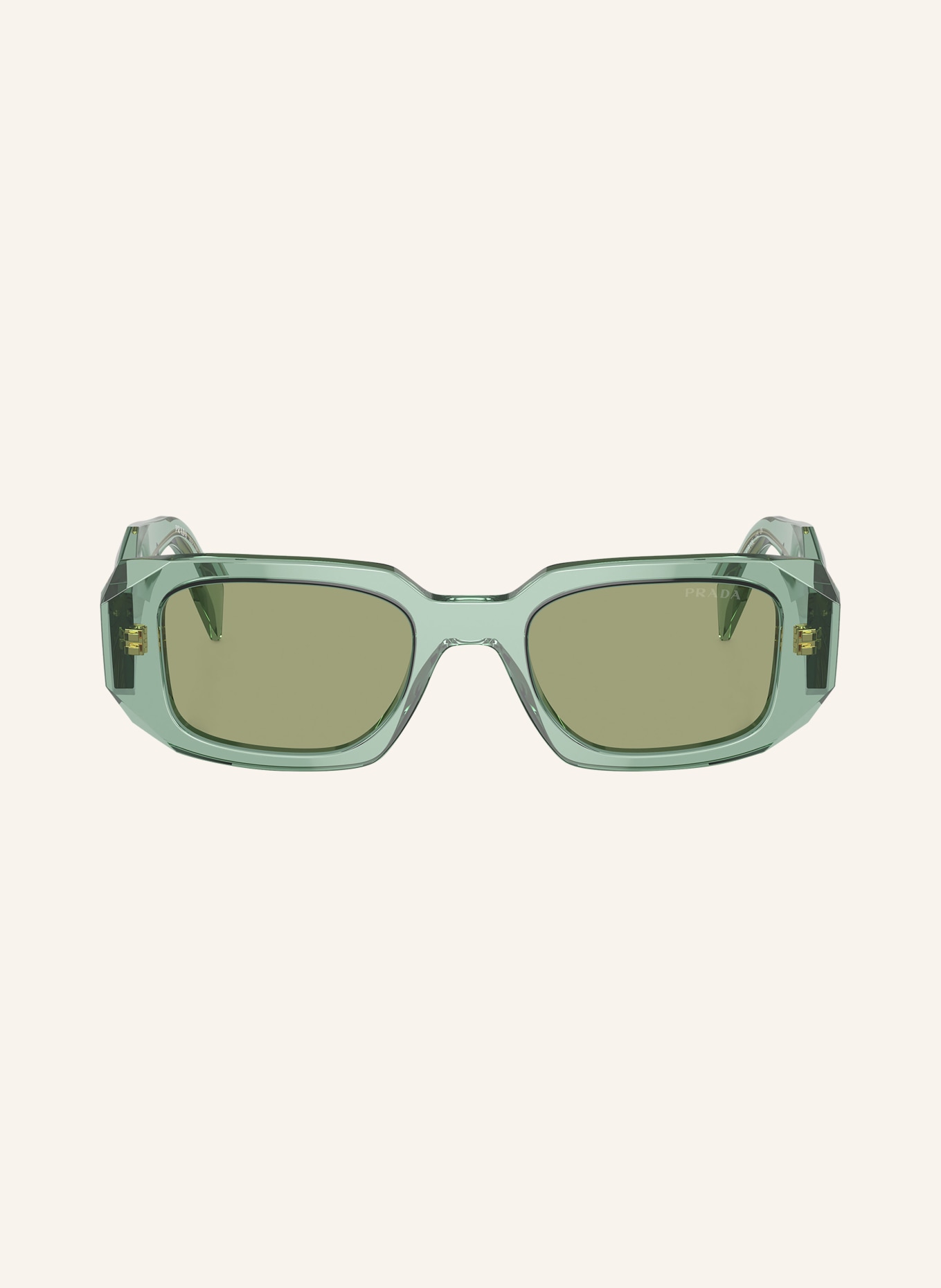 PRADA Sonnenbrille PR 17WS: 11R10E - GRÜN/ GRÜN VERSPIEGELT