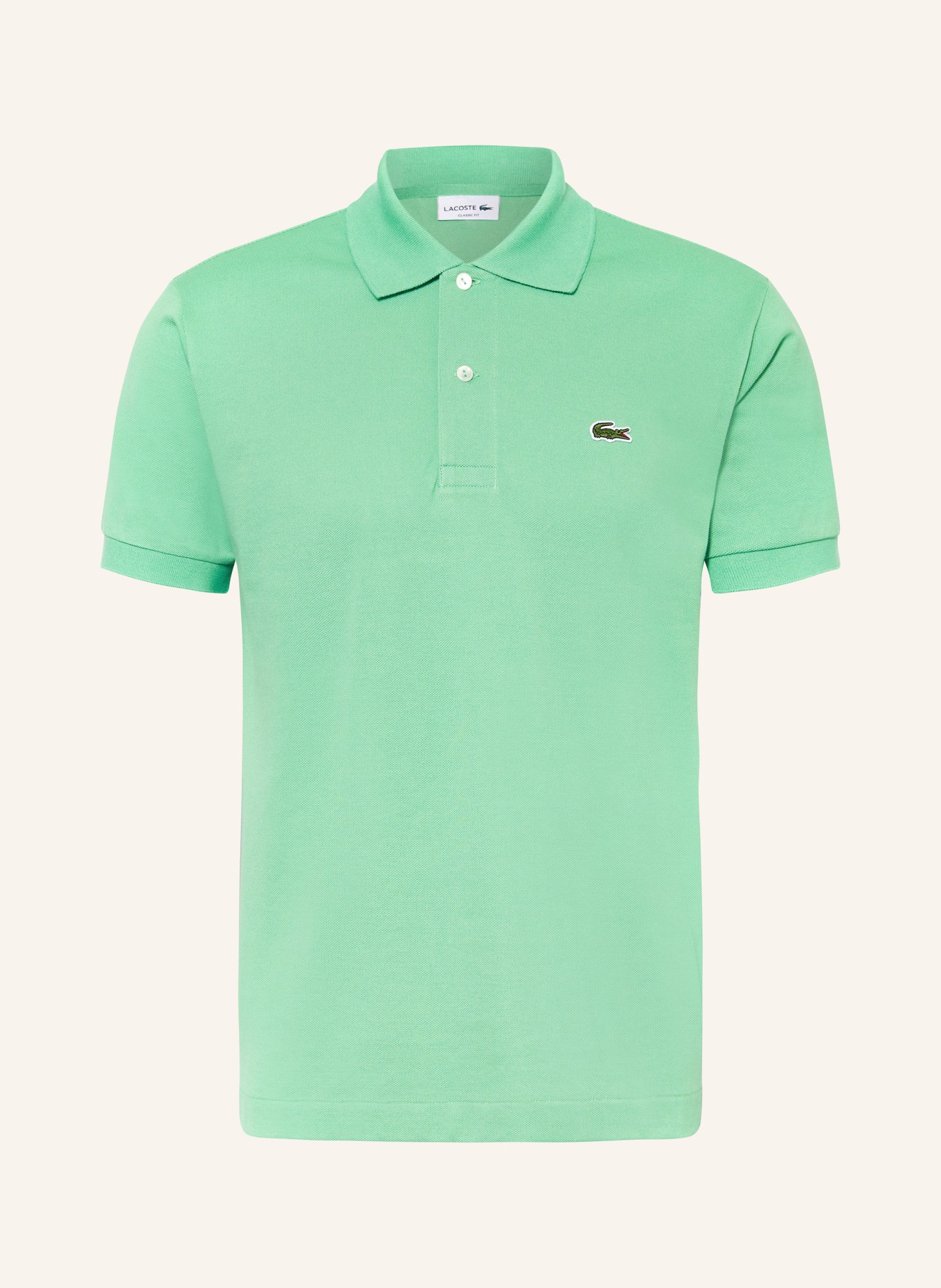 LACOSTE Piqué-Poloshirt Classic Fit, Farbe: MINT (Bild 1)