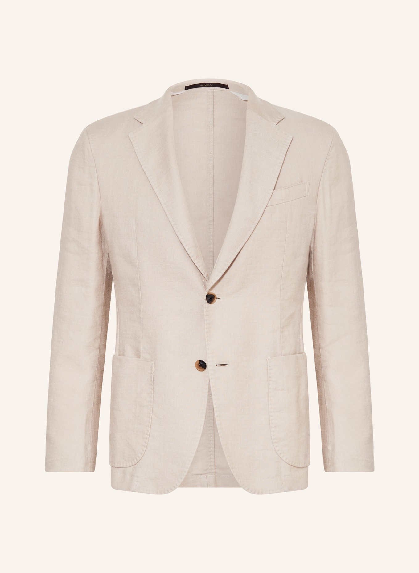 windsor. Suit jacket GIRO extra slim fit with linen , Color: 290 Open Beige                 290 (Image 1)