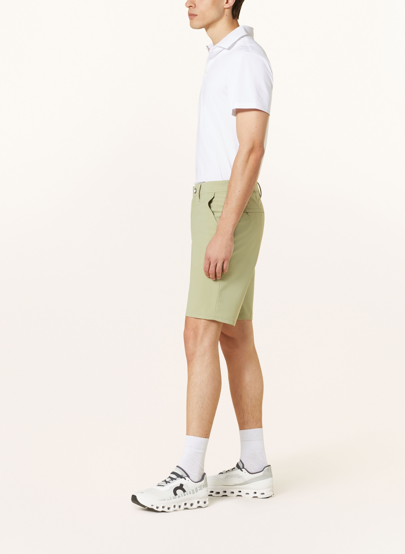ALBERTO Golf shorts EARNIE, Color: LIGHT GREEN (Image 4)