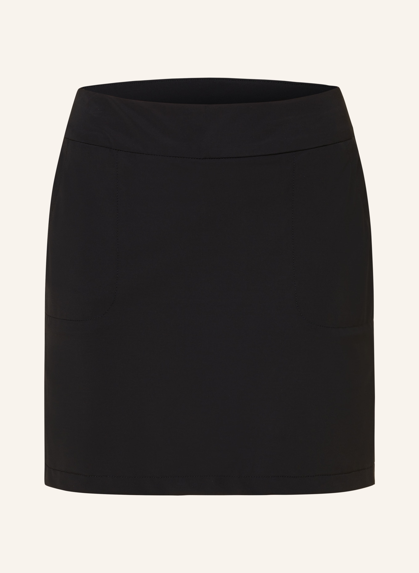 ALBERTO Golf skirt LISSY with UV protection 50+, Color: BLACK (Image 1)