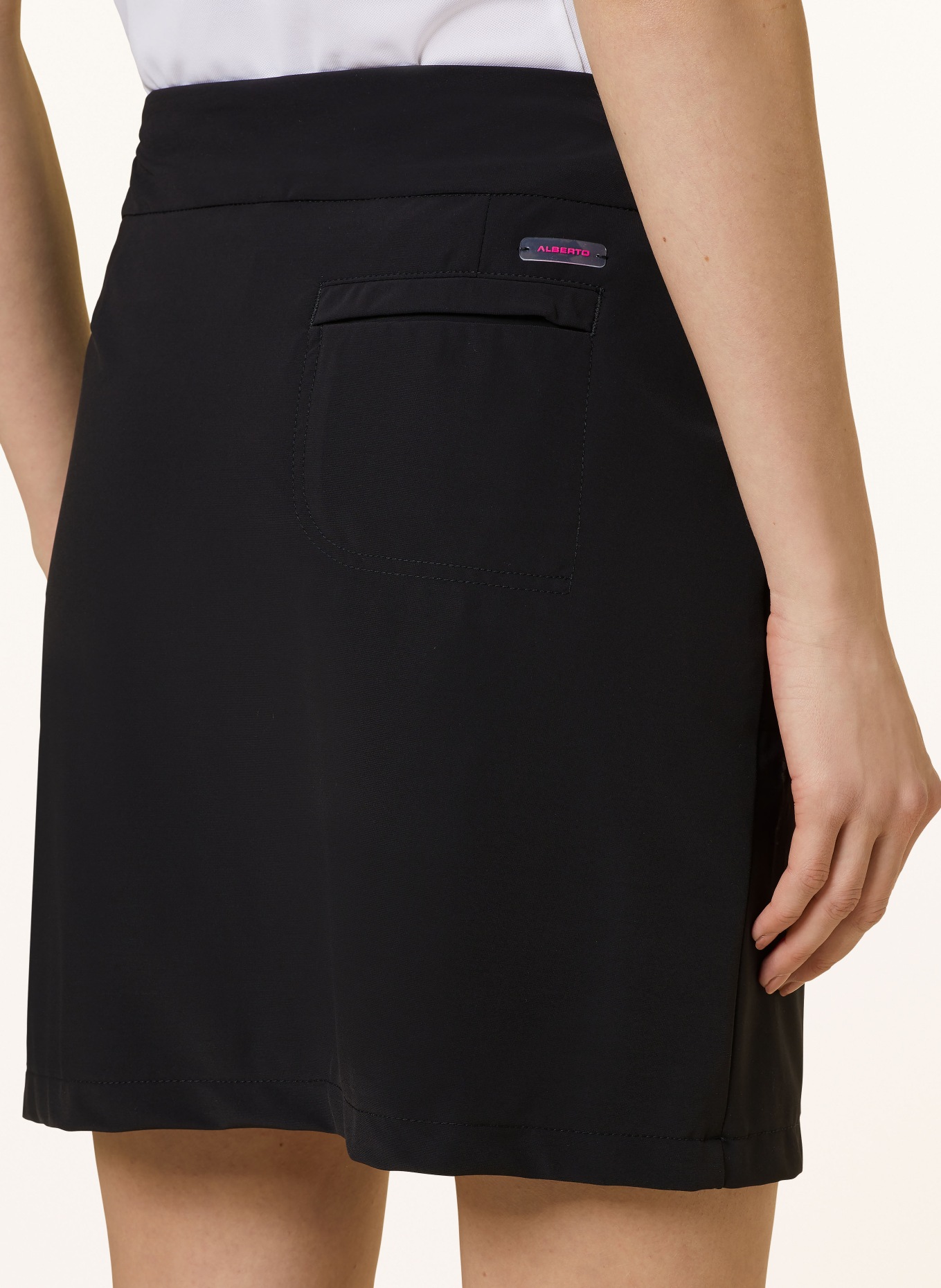 ALBERTO Golfová sukně LISSY s UV ochranou 50+, Barva: ČERNÁ (Obrázek 5)