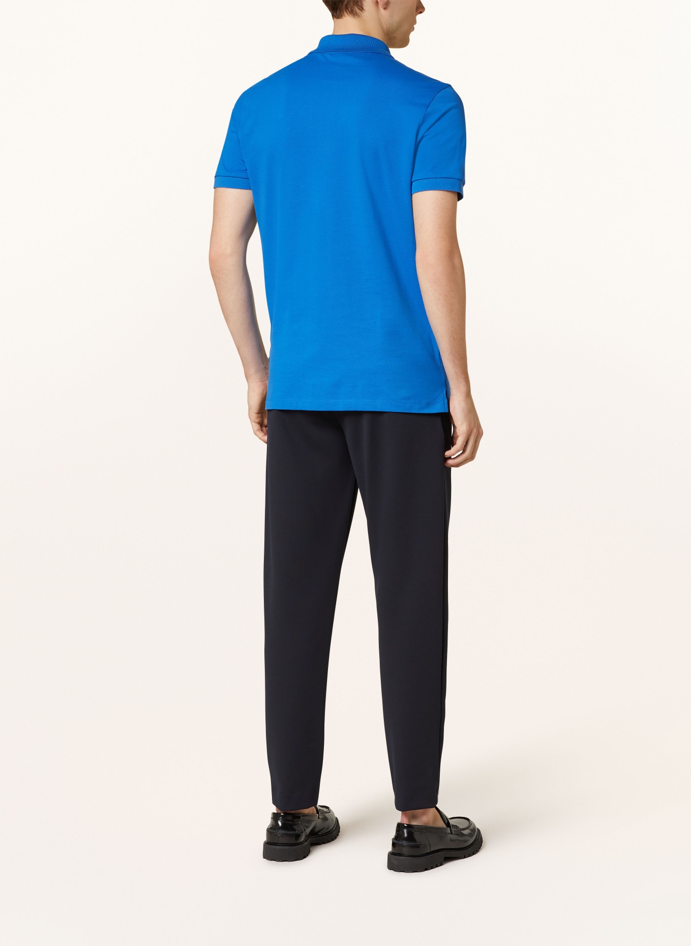 BOSS Piqué-Poloshirt PALLAS Regular Fit, Farbe: BLAU (Bild 3)