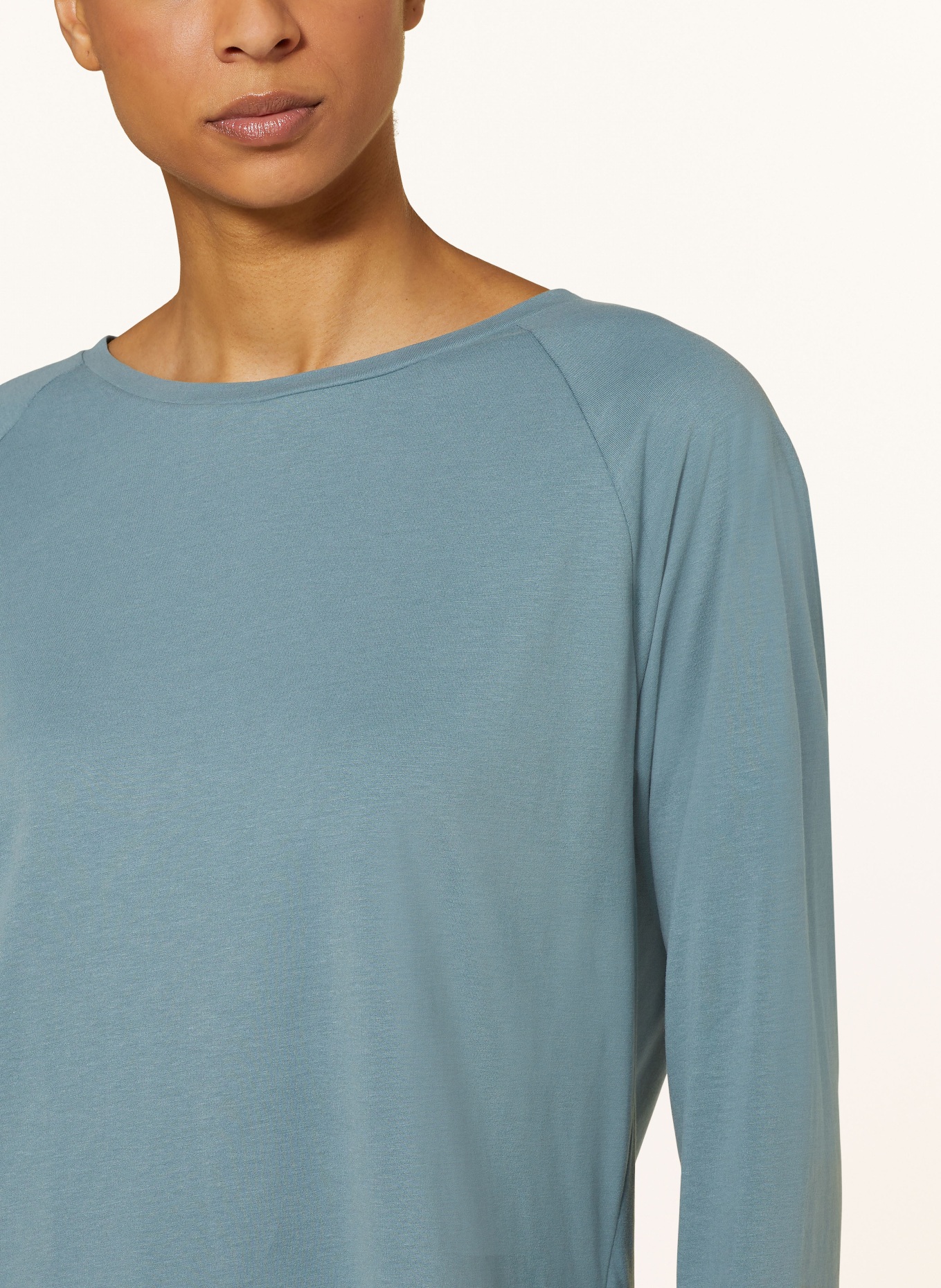 ELBSAND Long sleeve shirt TINNA: TEAL