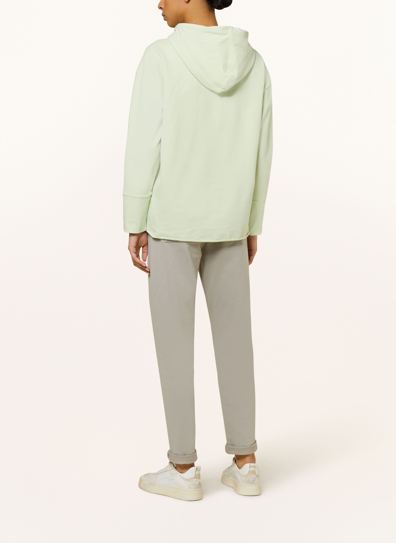 ELBSAND Hoodie DARIS: LIGHT GREEN