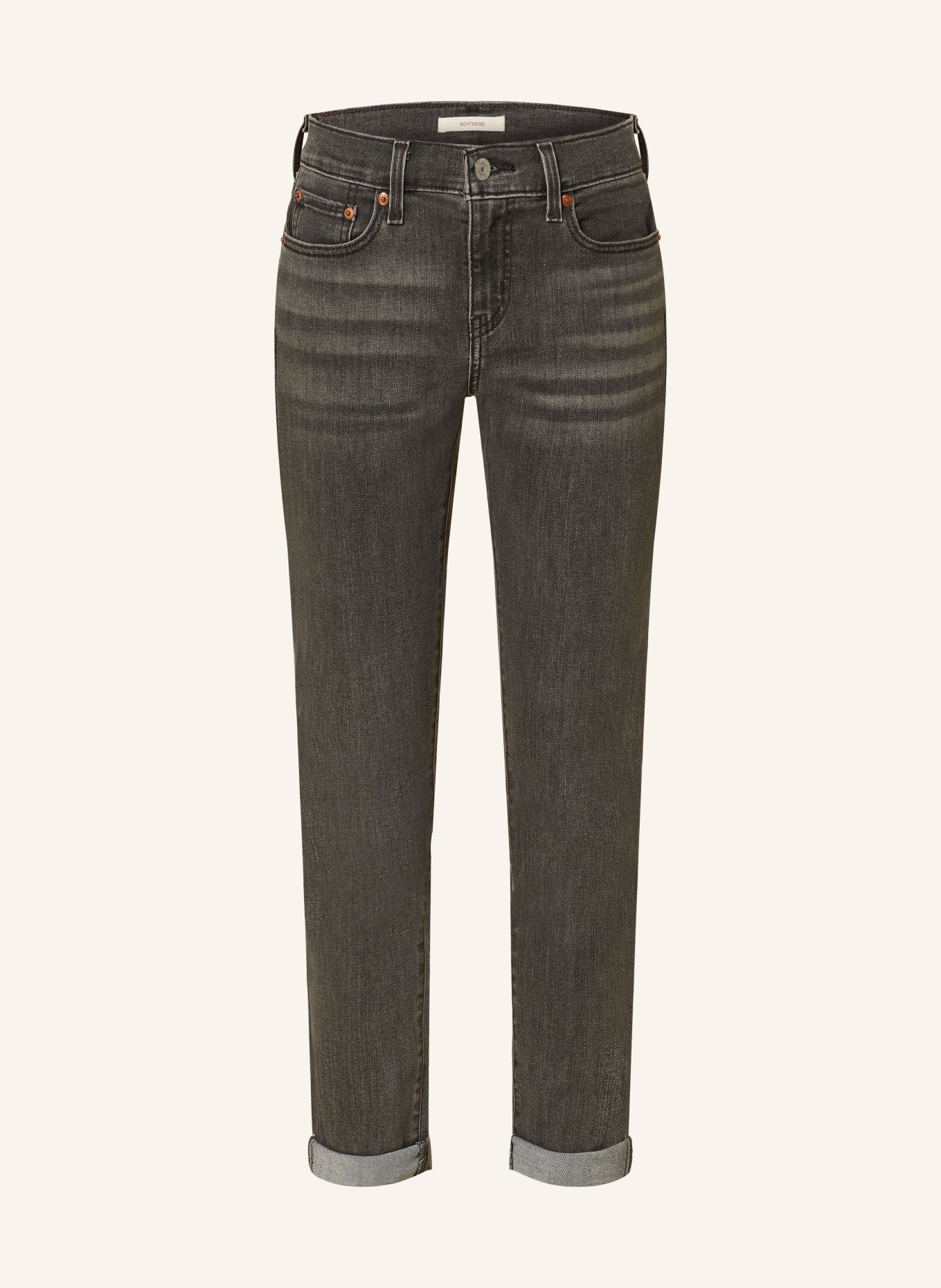 Levi's® Boyfriend Jeans, Farbe: 42 Blacks (Bild 1)