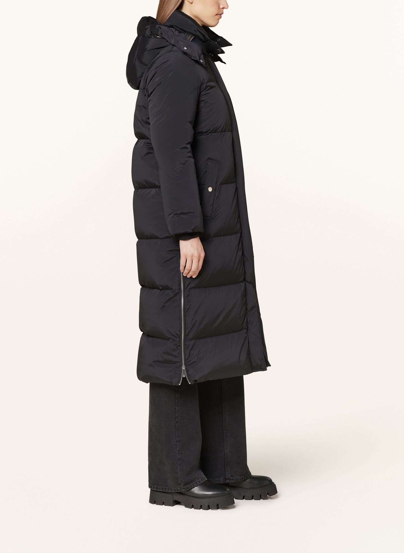 WOOLRICH Down coat AURORA , Color: BLACK (Image 4)