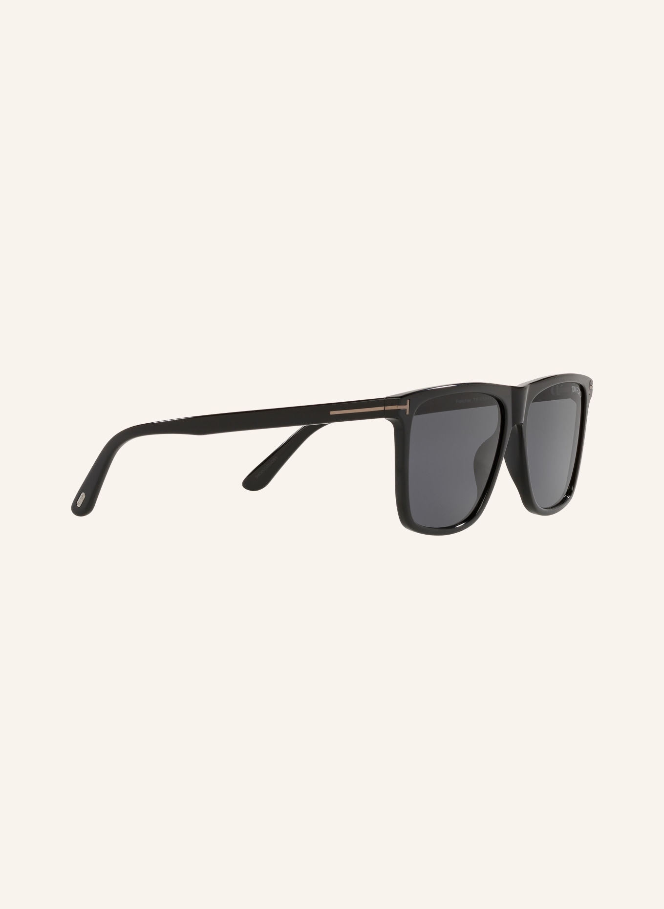 TOM FORD Sluneční brýle TR001323 FLETCHER: 1330L1 - ČERNÁ/ ŠEDÁ