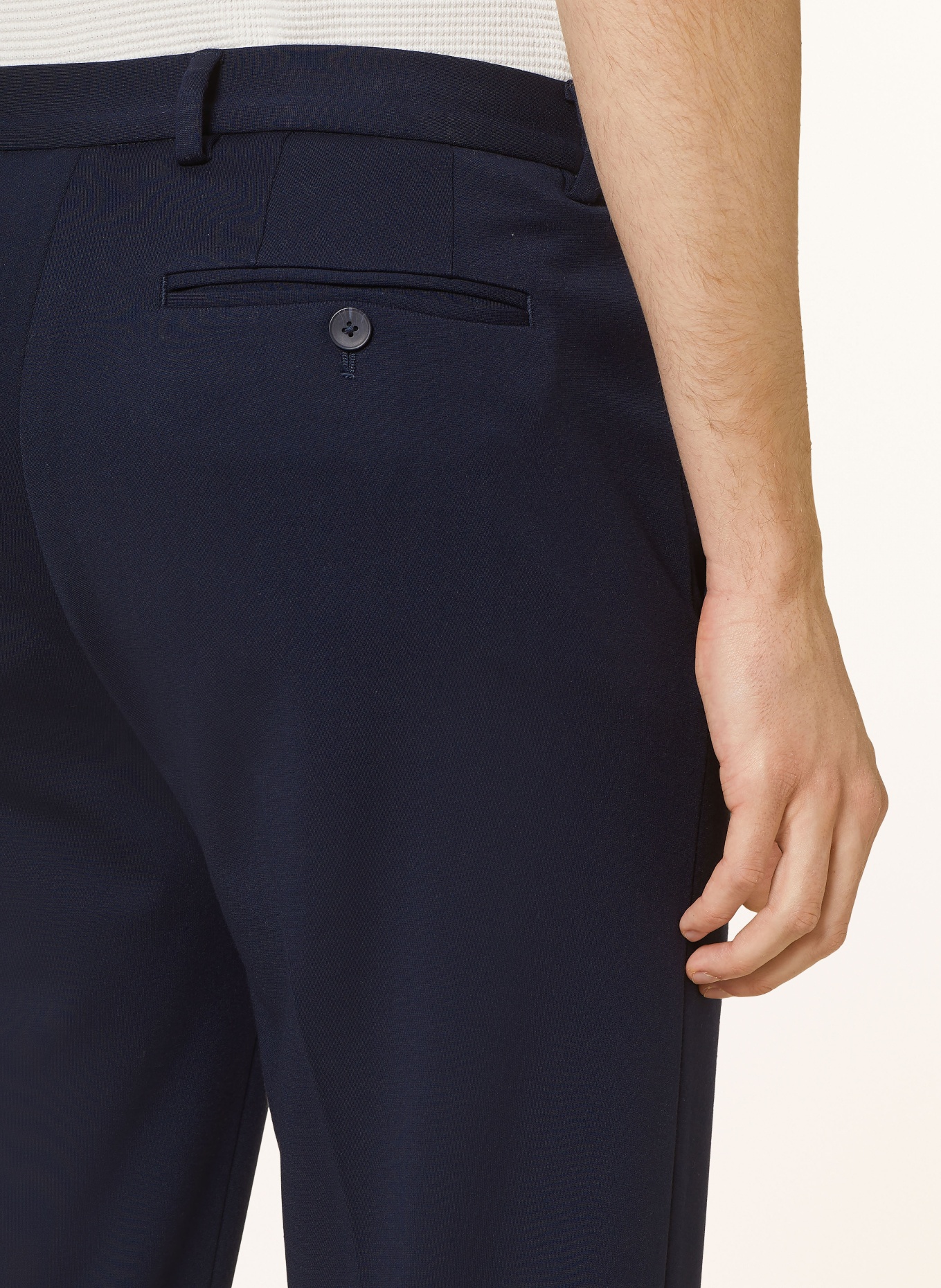 PAUL Suit trousers extra slim fit made of jersey, Color: DARK BLUE (Image 6)