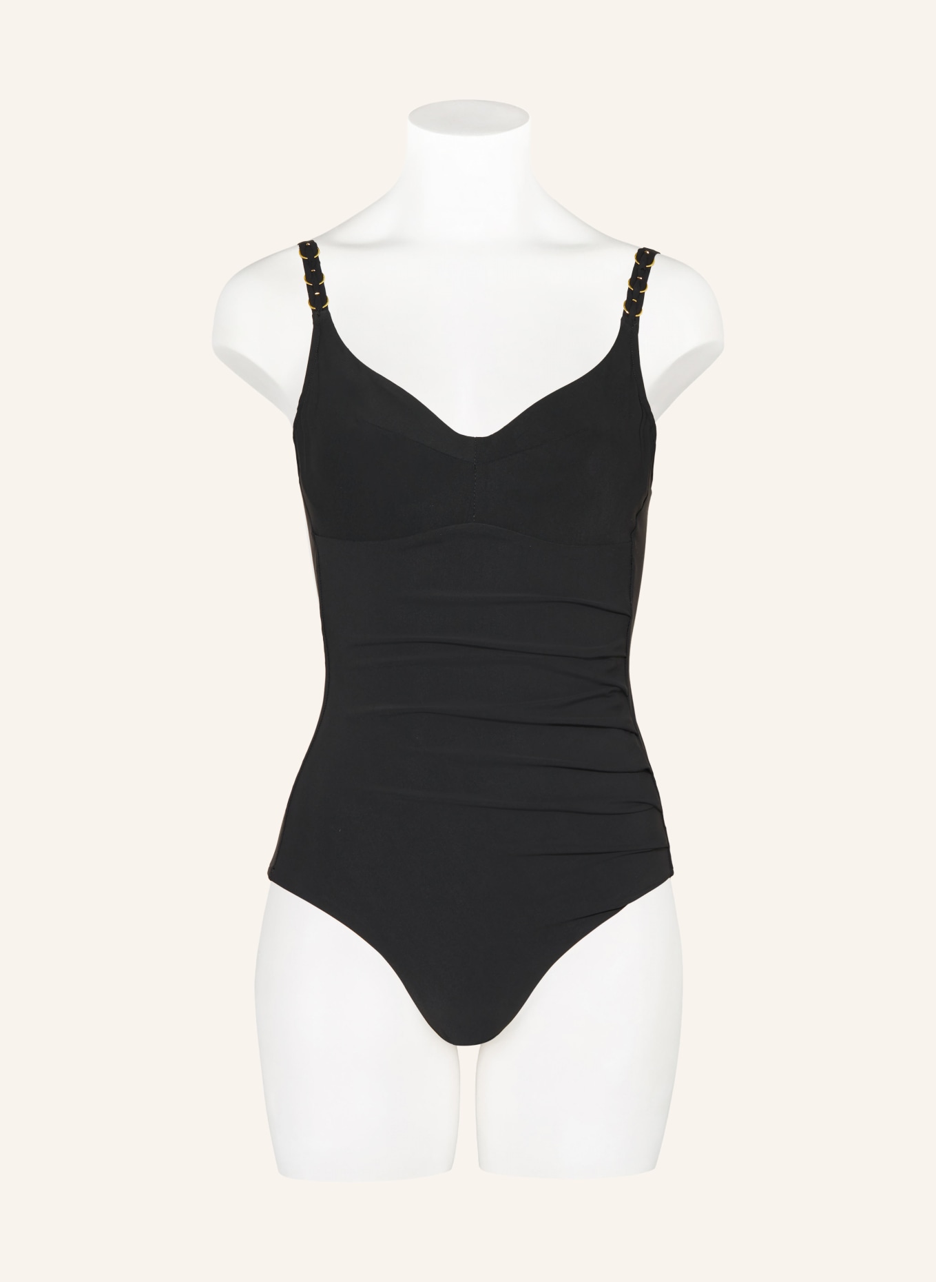 CHANTELLE Underwire swimsuit EMBLEM, Color: BLACK (Image 2)