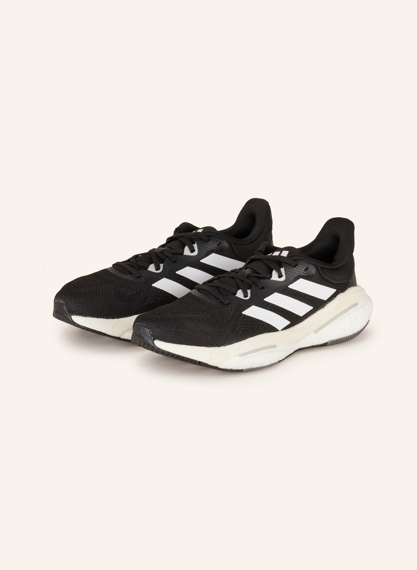 adidas Running shoes SOLARGLIDE 6, Color: BLACK/ WHITE (Image 1)