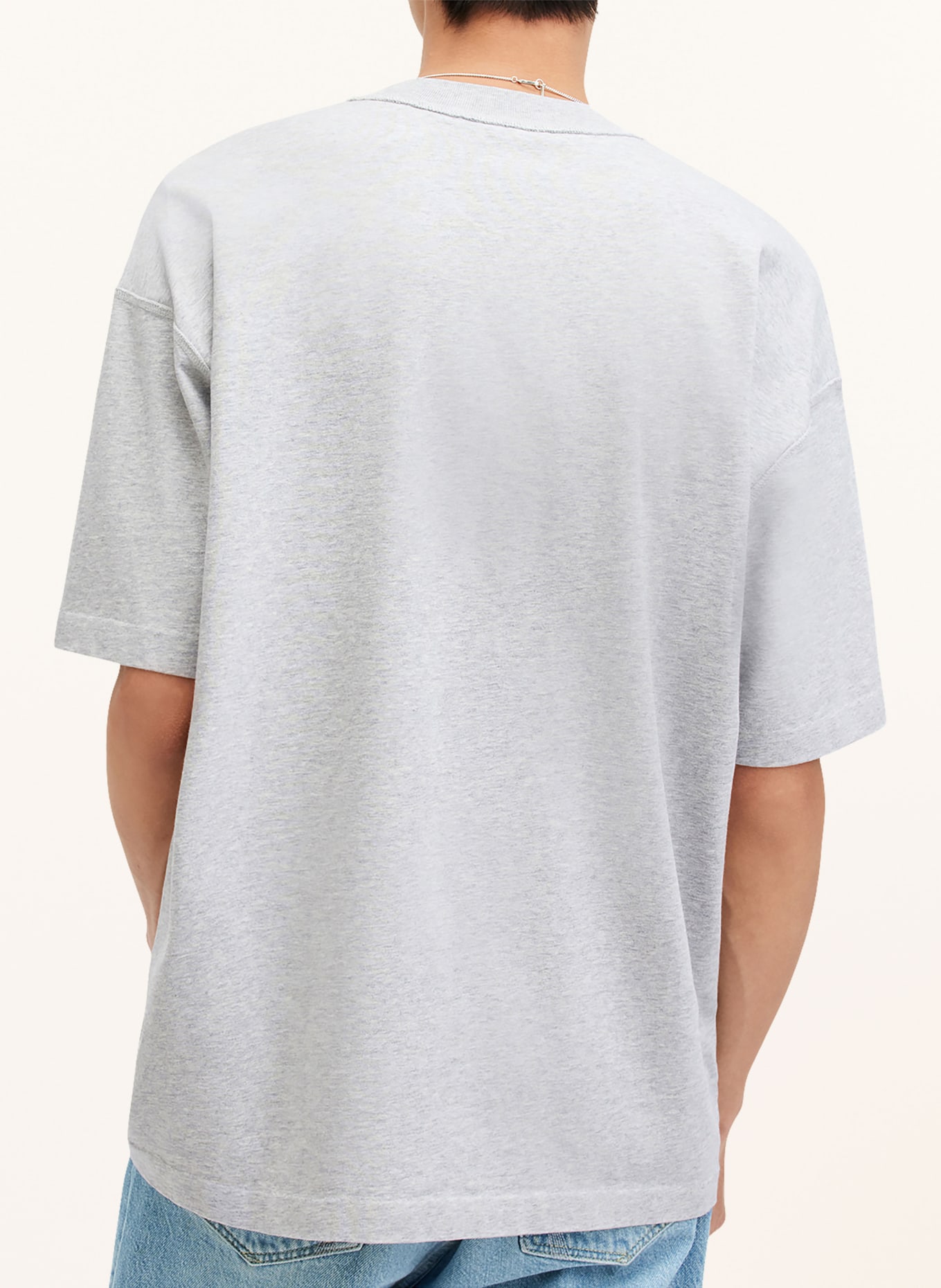 ALLSAINTS T-shirt ISAC, Color: GRAY (Image 3)