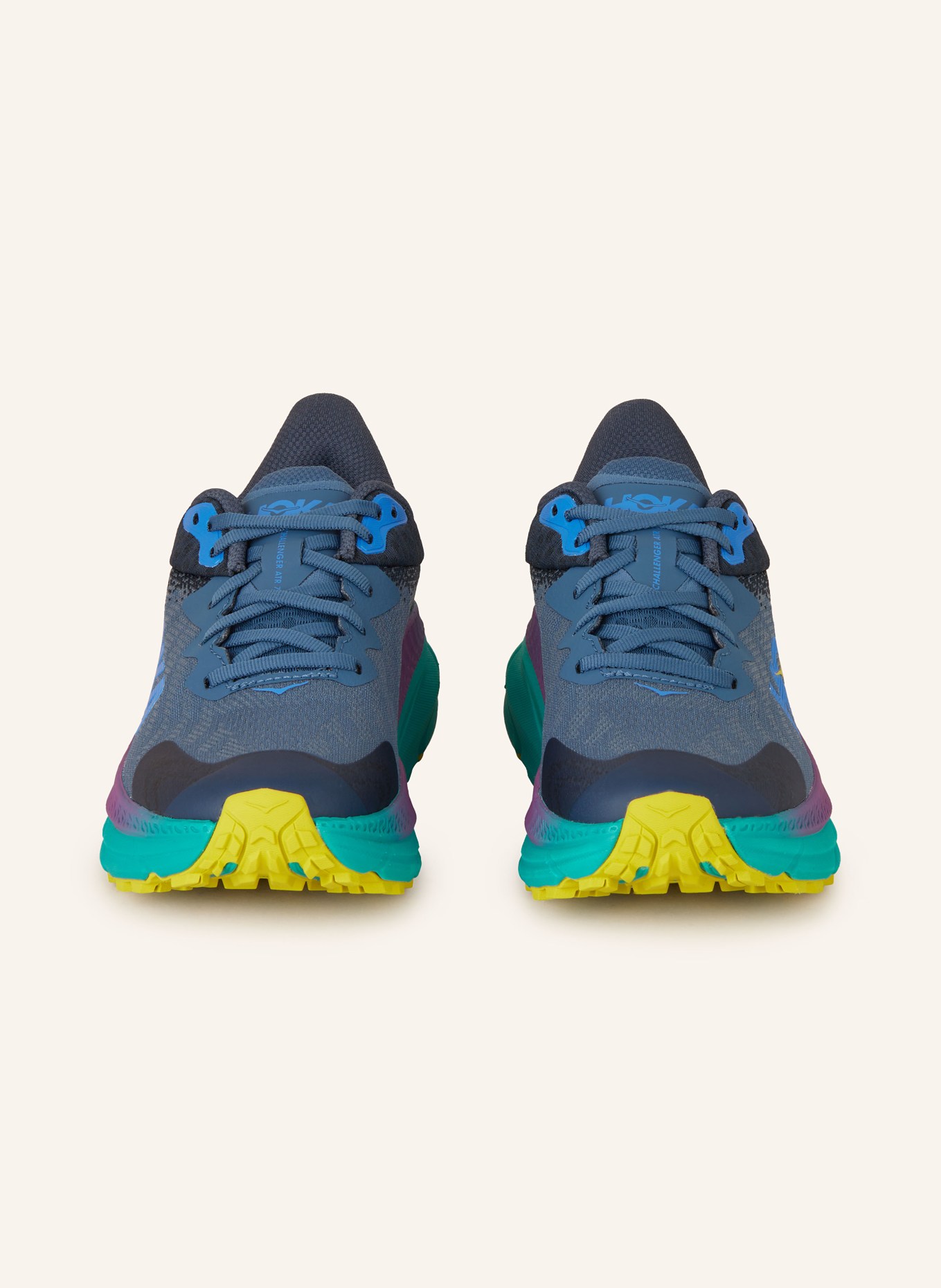 HOKA Trailrunning-Schuhe CHALLENGER 7 GTX, Farbe: BLAU/ LILA/ MINT (Bild 3)