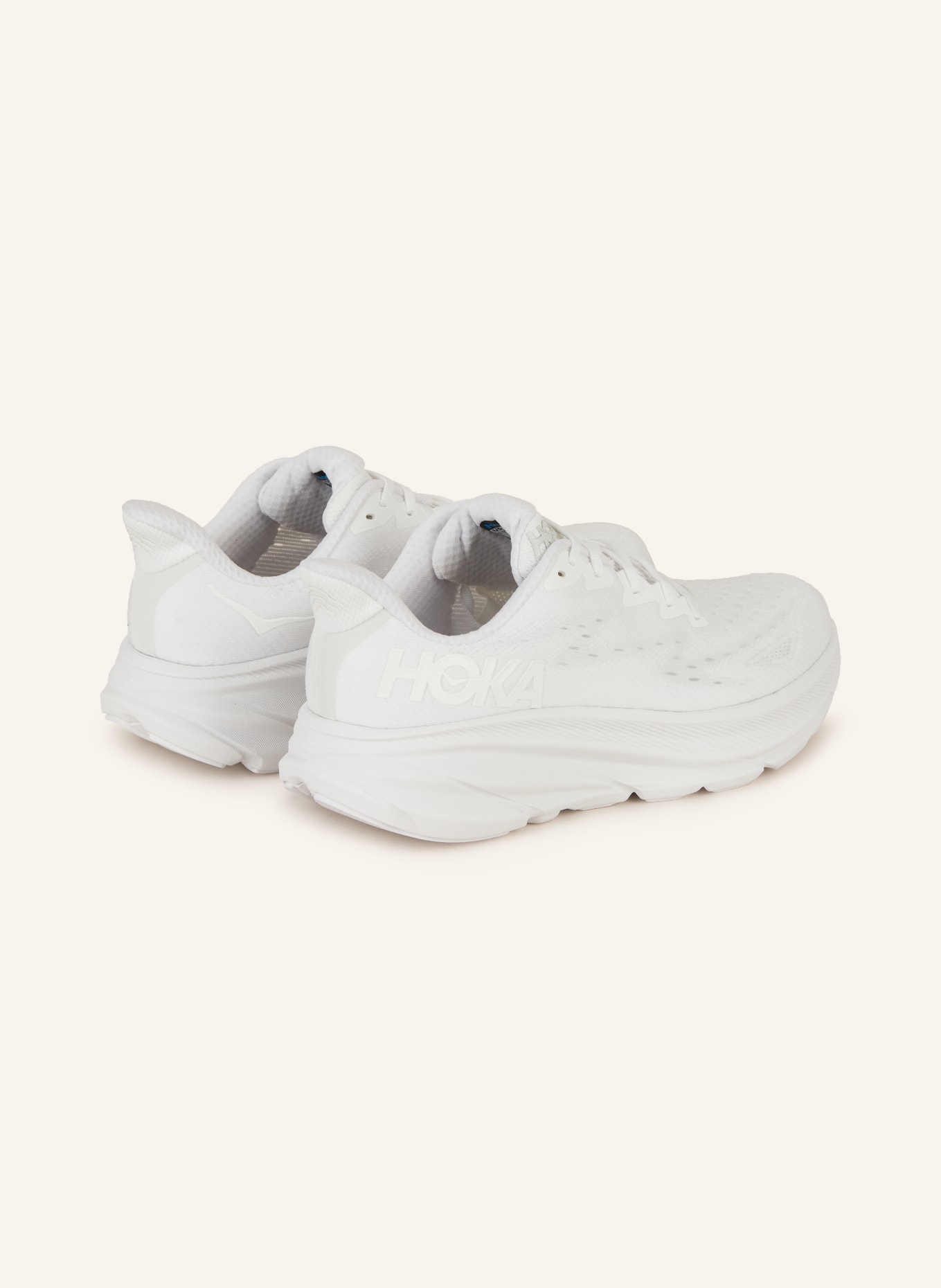 HOKA Running shoes CLIFTON 9, Color: WHITE (Image 2)