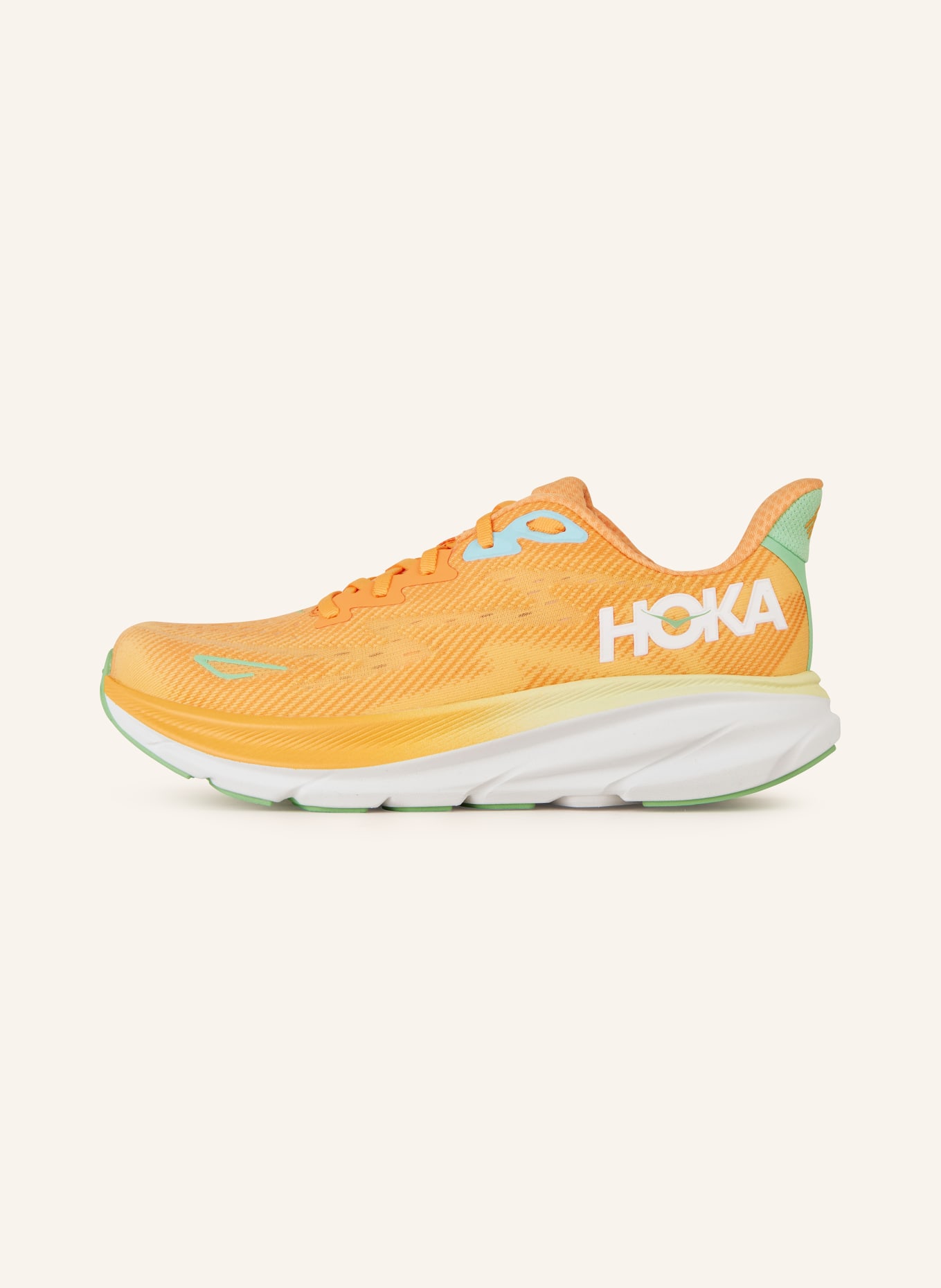 HOKA Running shoes CLIFTON 9, Color: ORANGE (Image 4)