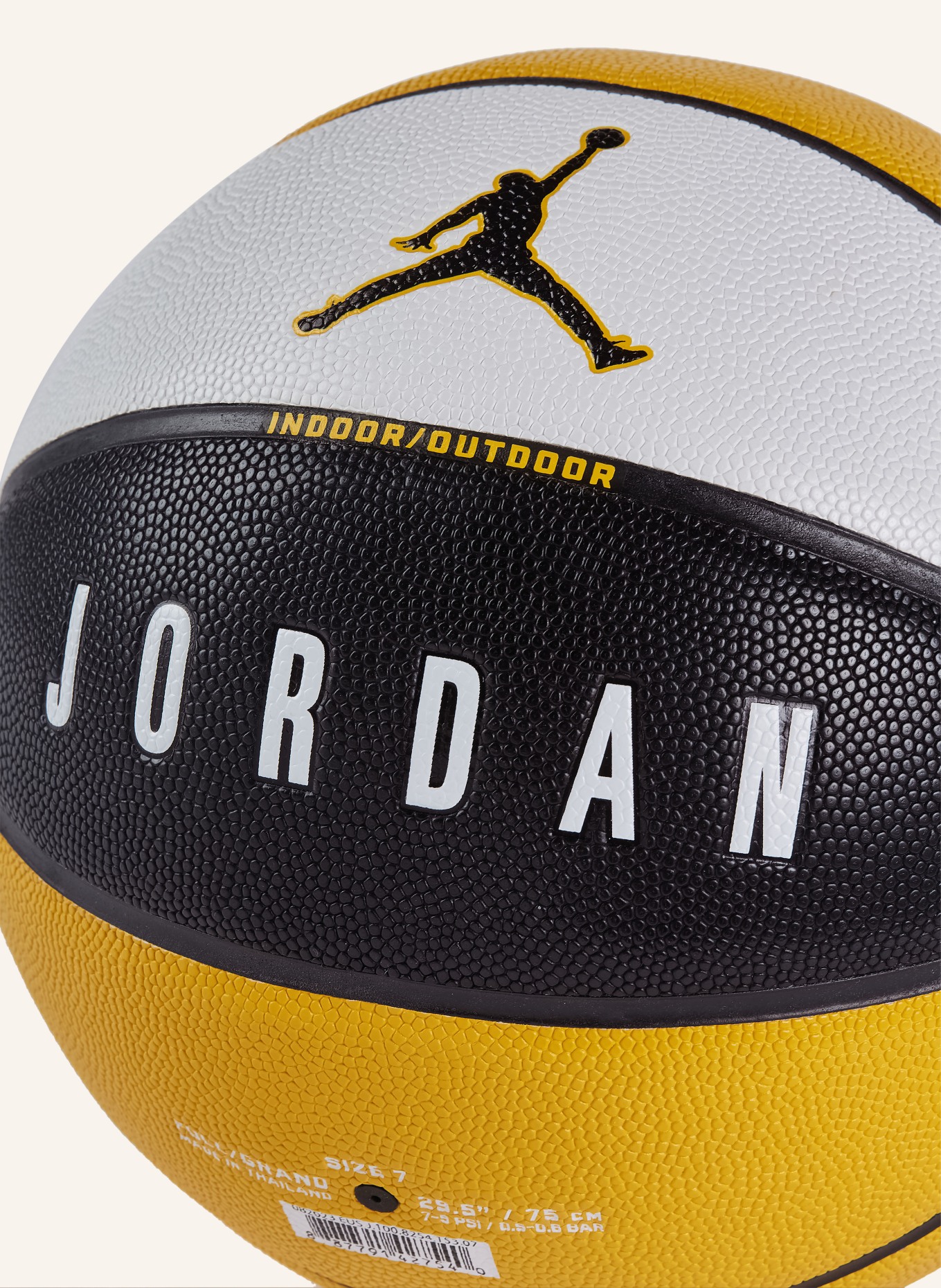 JORDAN Basketball ULTIMATE 2.0, Color: YELLOW/ BLACK/ WHITE (Image 3)