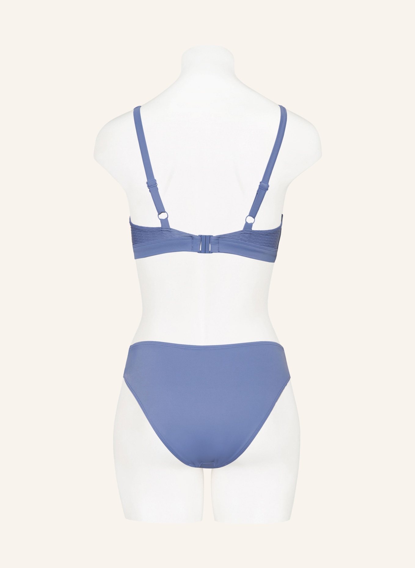 FEMILET Bralette-Bikini-Top BONAIRE, Farbe: BLAUGRAU (Bild 3)