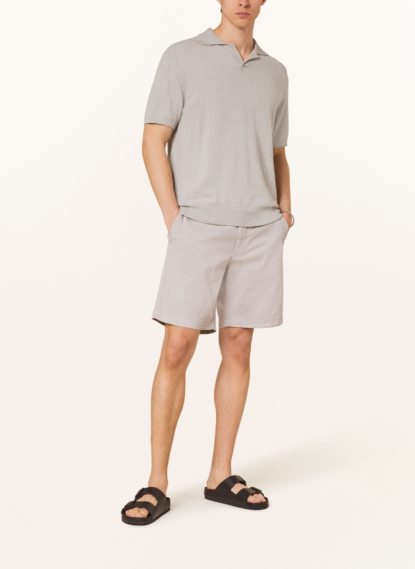 CLOSED Chino shorts, Color: LIGHT GRAY (Image 2)