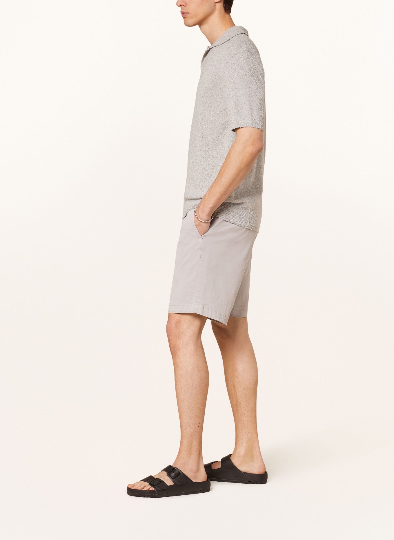 CLOSED Chino shorts, Color: LIGHT GRAY (Image 4)