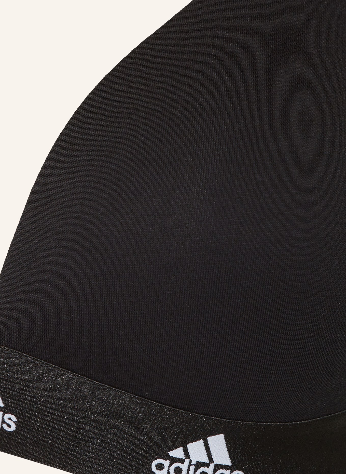 adidas T-shirt bra, Color: BLACK (Image 3)