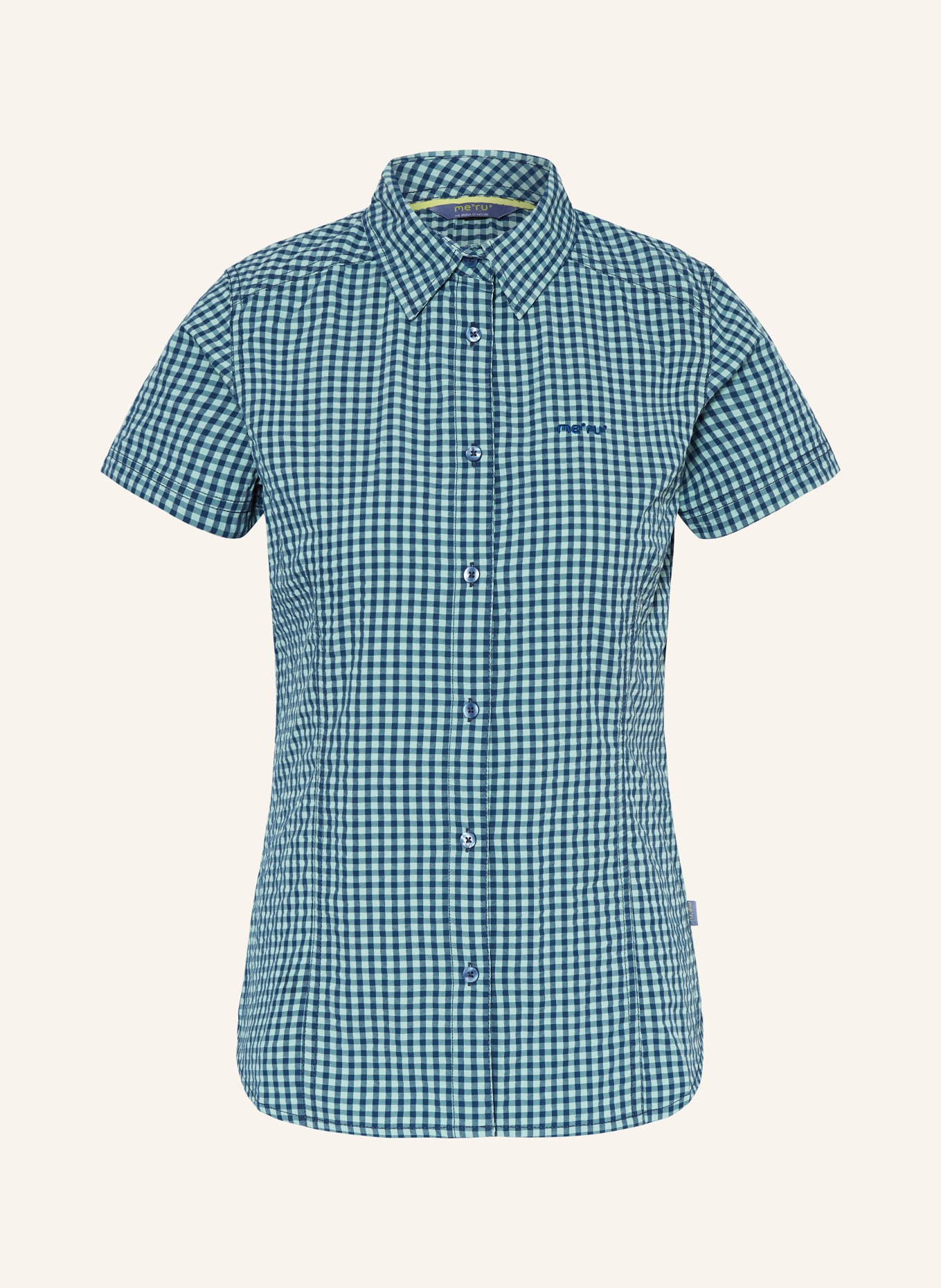 me°ru' Outdoor blouse OTTA, Color: MINT/ BLUE (Image 1)
