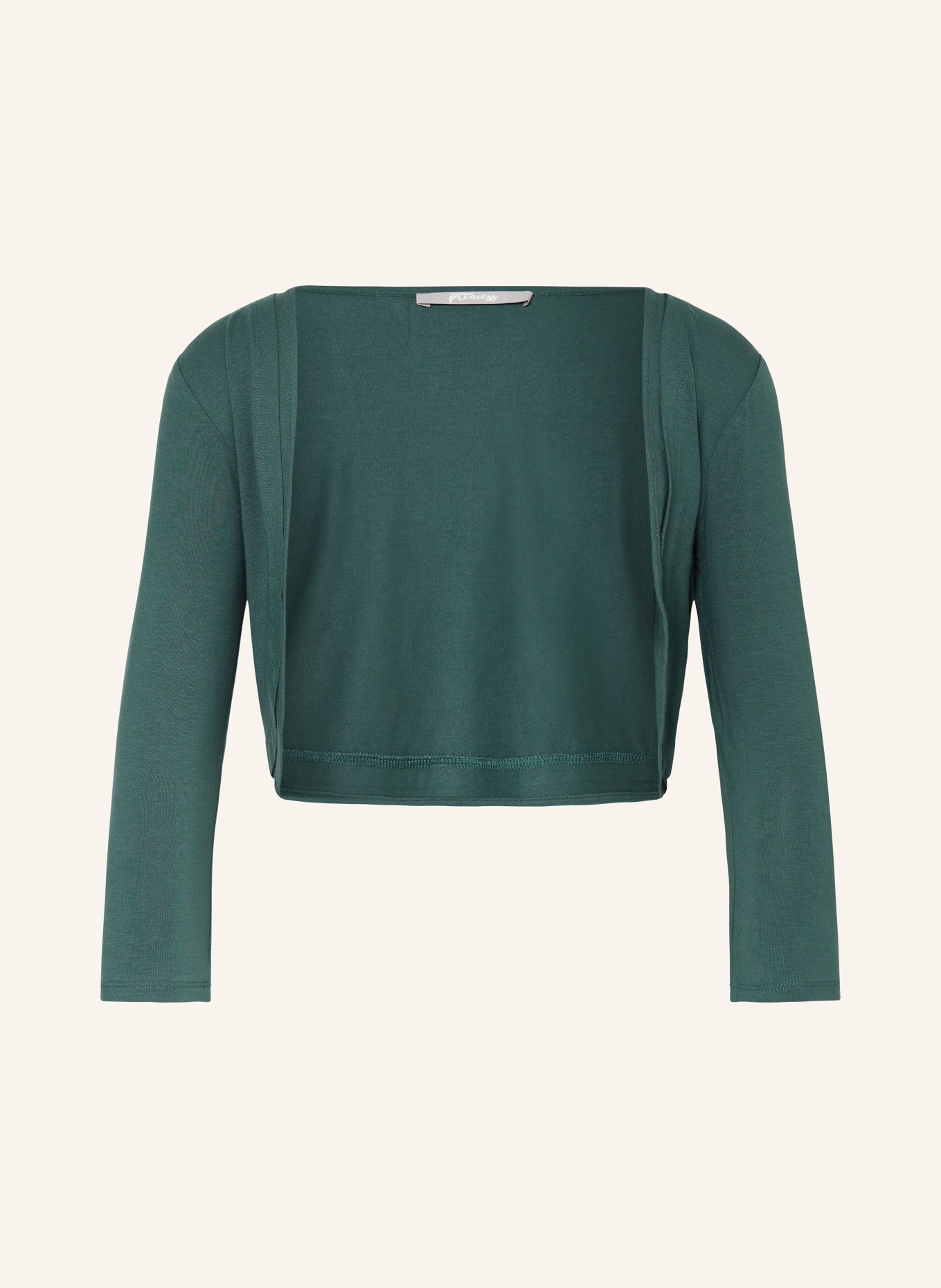 Suddenly Princess Bolero with 3/4 sleeves, Color: GREEN (Image 1)