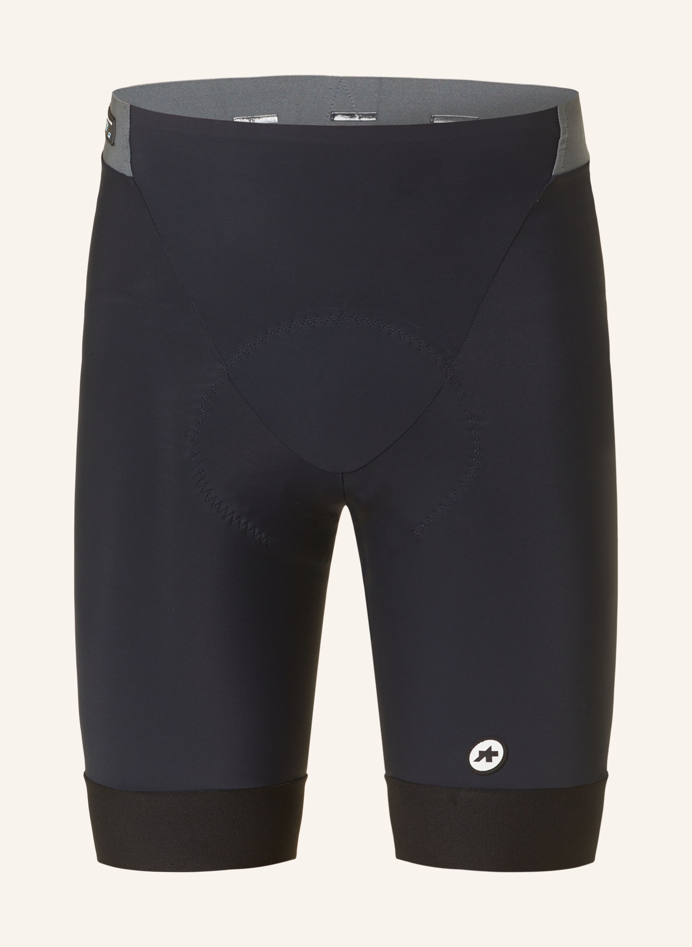 ASSOS Cyklistické kalhoty MILLE GT C2 s polstrovanou vložkou, Barva: ČERNÁ (Obrázek 1)