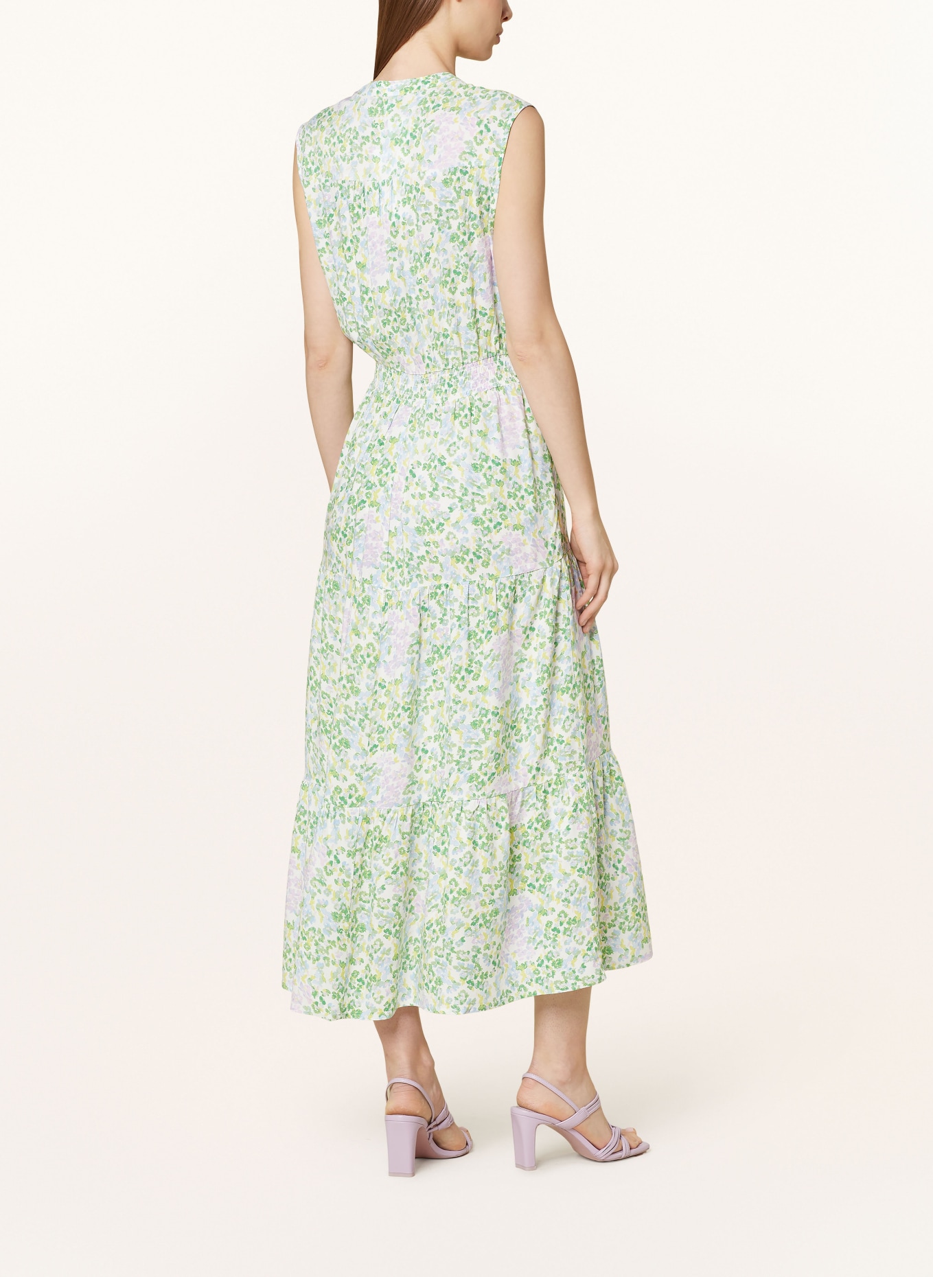 ONLY Kleid, Farbe: HELLGRÜN/ WEISS (Bild 3)