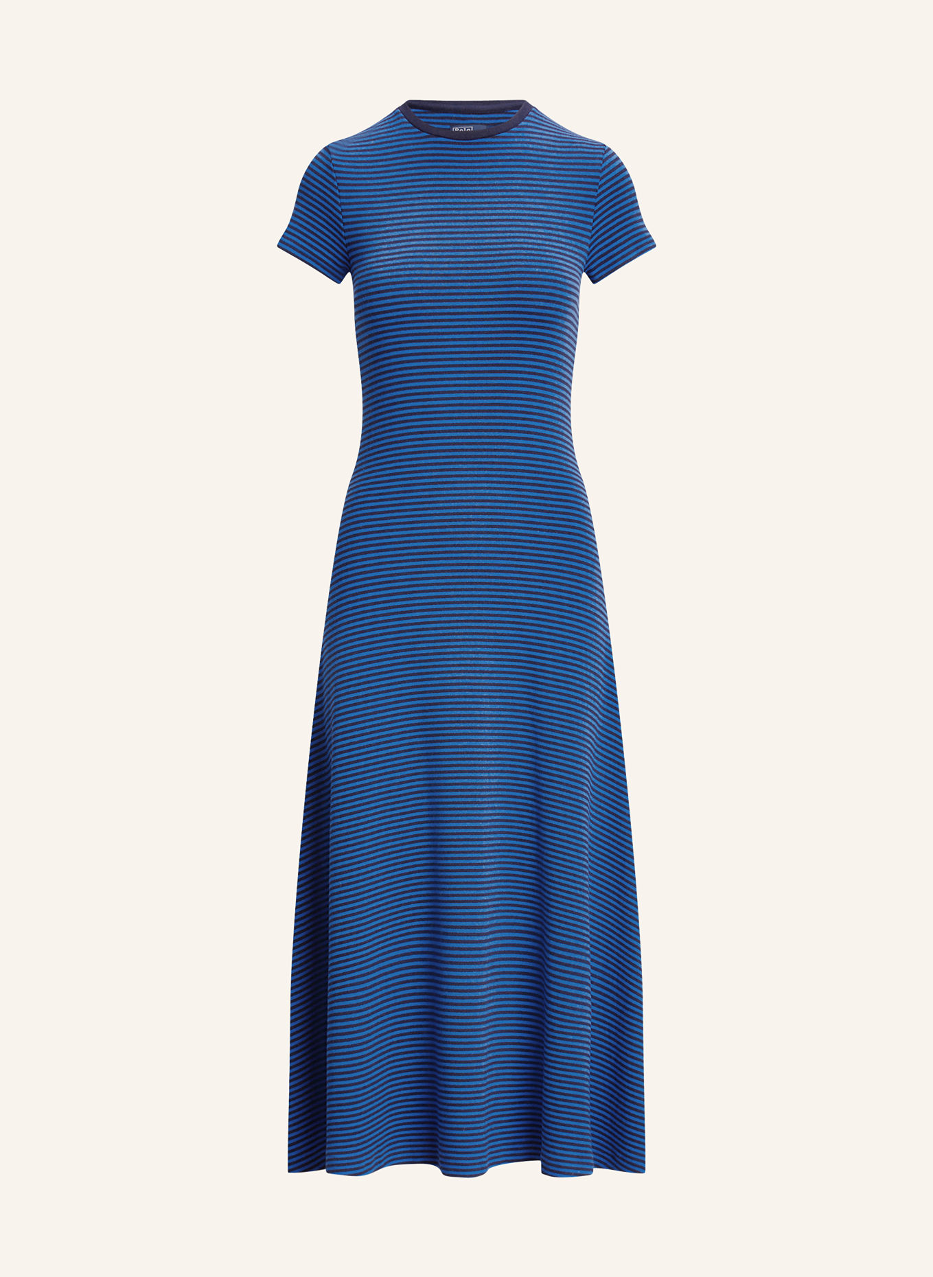 POLO RALPH LAUREN Jersey dress, Color: BLUE/ DARK BLUE (Image 1)