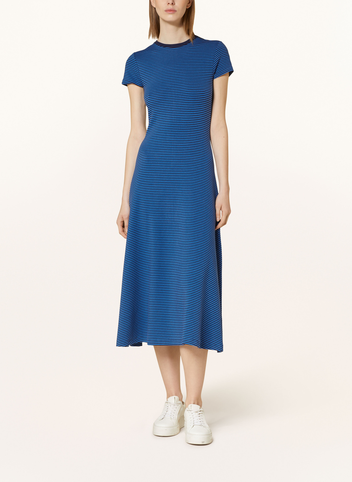 POLO RALPH LAUREN Jersey dress, Color: BLUE/ DARK BLUE (Image 2)