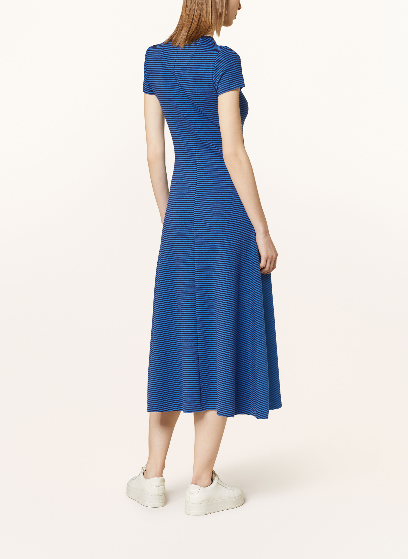 POLO RALPH LAUREN Jersey dress, Color: BLUE/ DARK BLUE (Image 3)