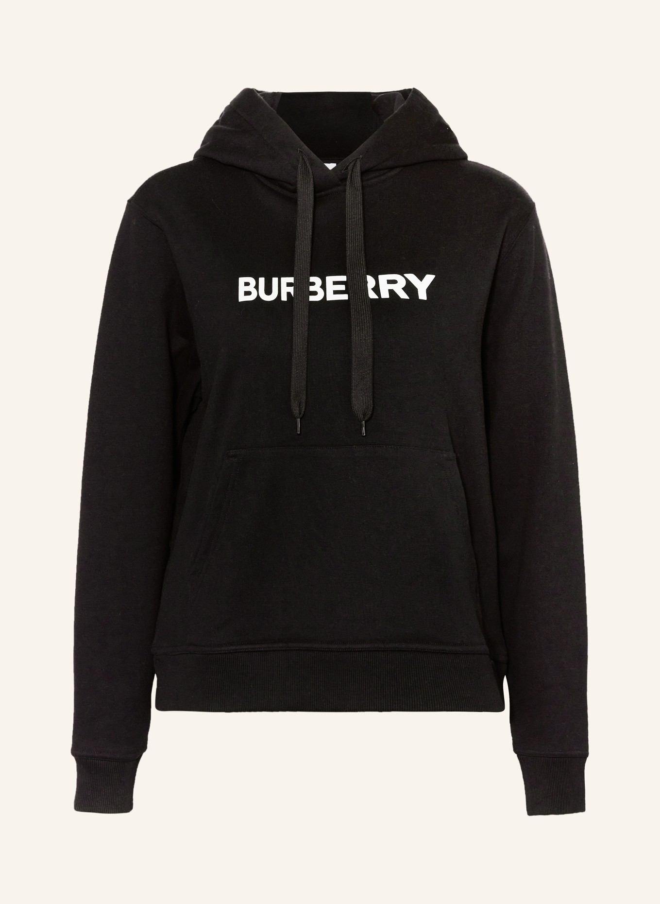BURBERRY Hoodie, Color: BLACK/ WHITE (Image 1)