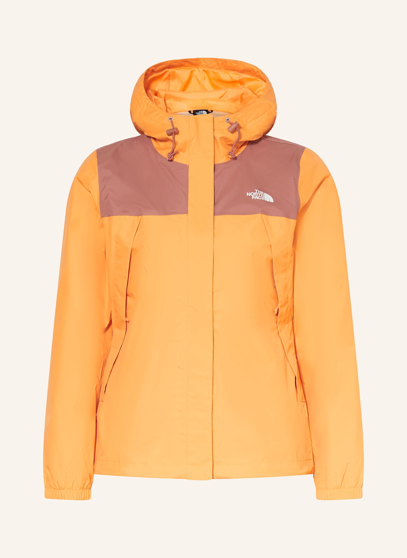 THE NORTH FACE Outdoor jacket ANTORA, Color: LIGHT ORANGE/ ROSE (Image 1)