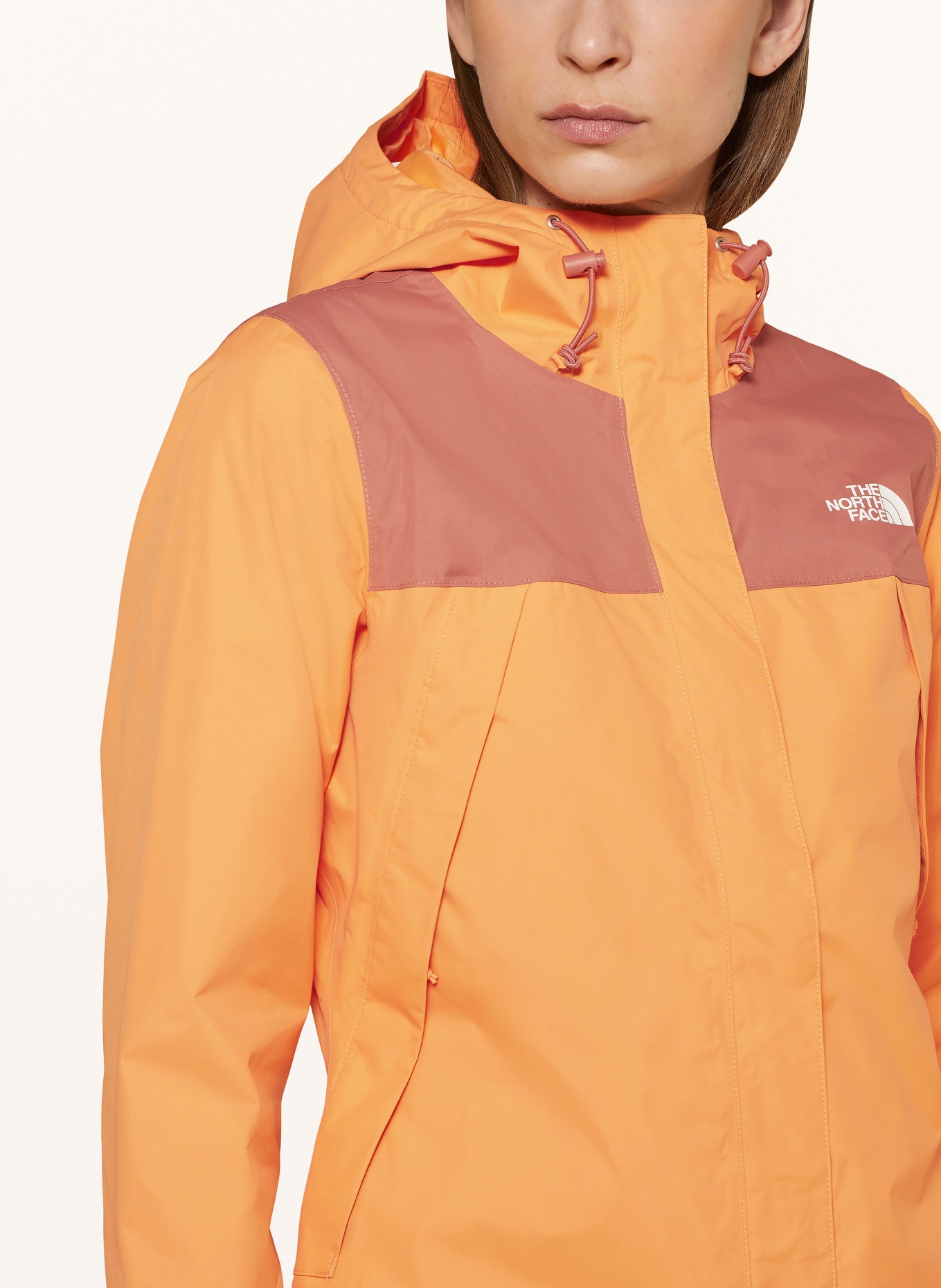 THE NORTH FACE Outdoor jacket ANTORA, Color: LIGHT ORANGE/ ROSE (Image 5)