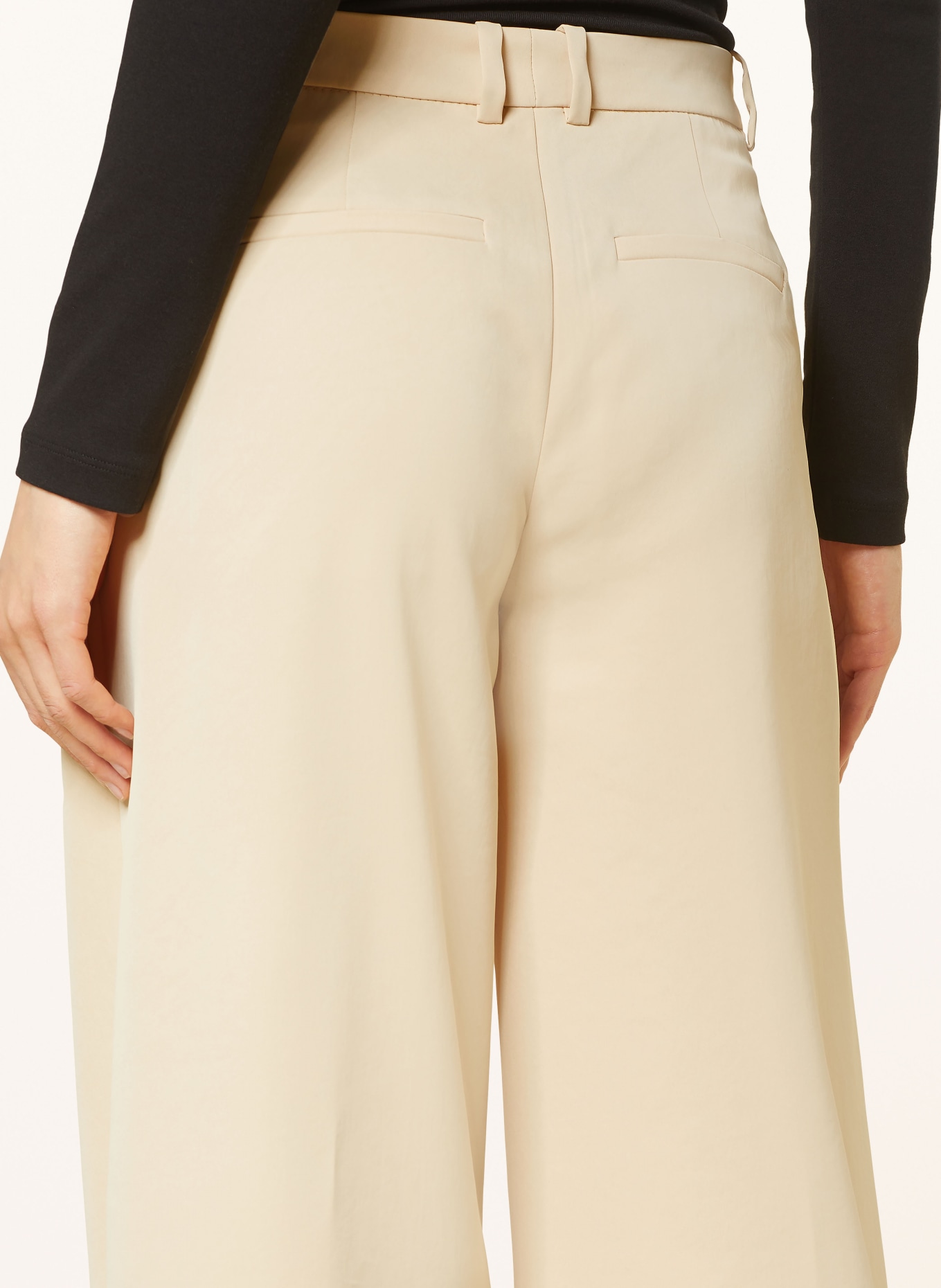 DRYKORN Wide leg trousers DESK, Color: LIGHT BROWN (Image 5)