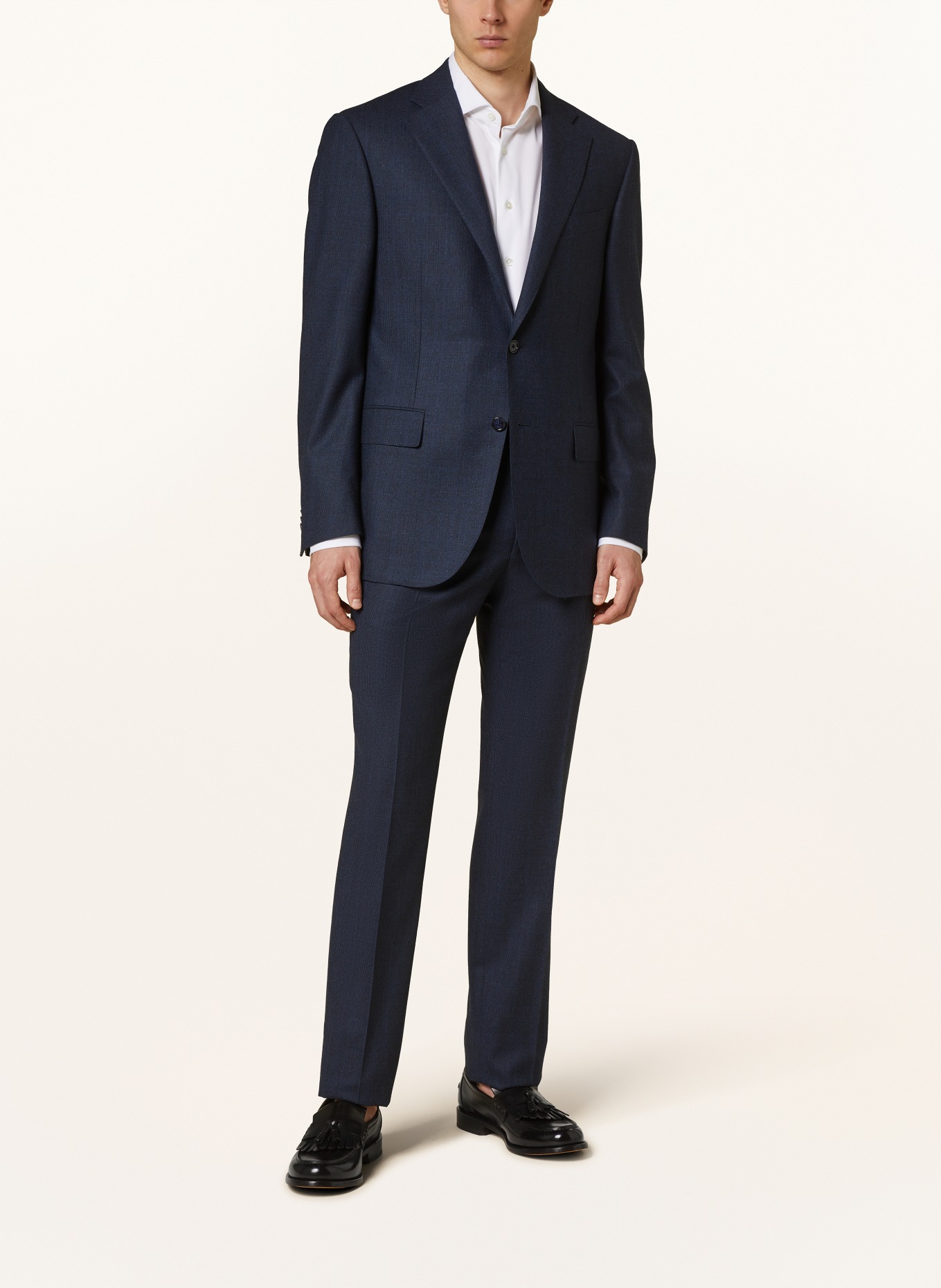 CORNELIANI Suit regular fit, Color: DARK BLUE/ BLUE (Image 2)