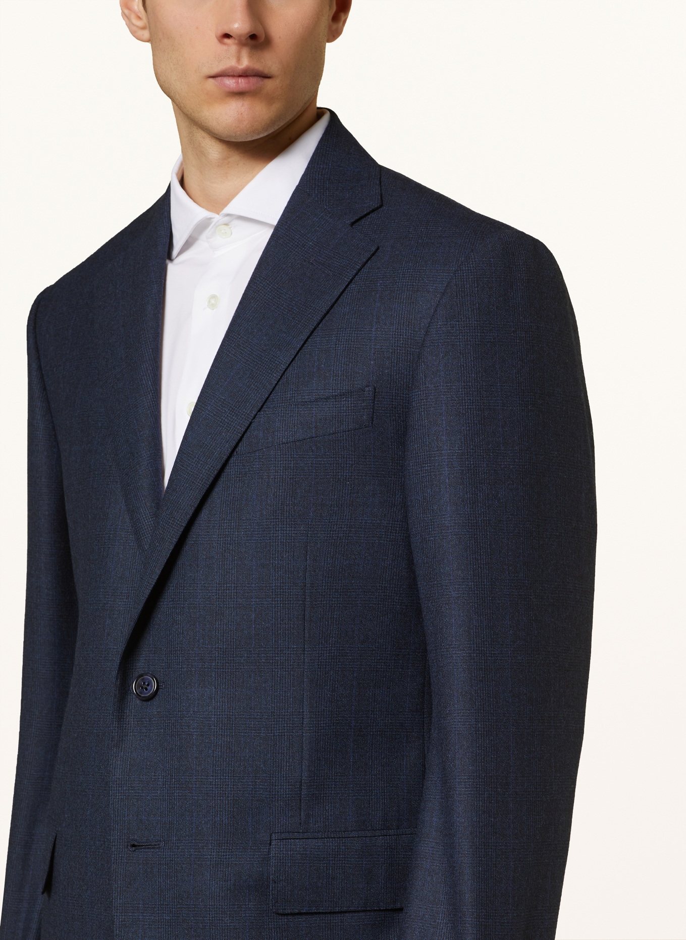 CORNELIANI Suit regular fit, Color: DARK BLUE/ BLUE (Image 6)