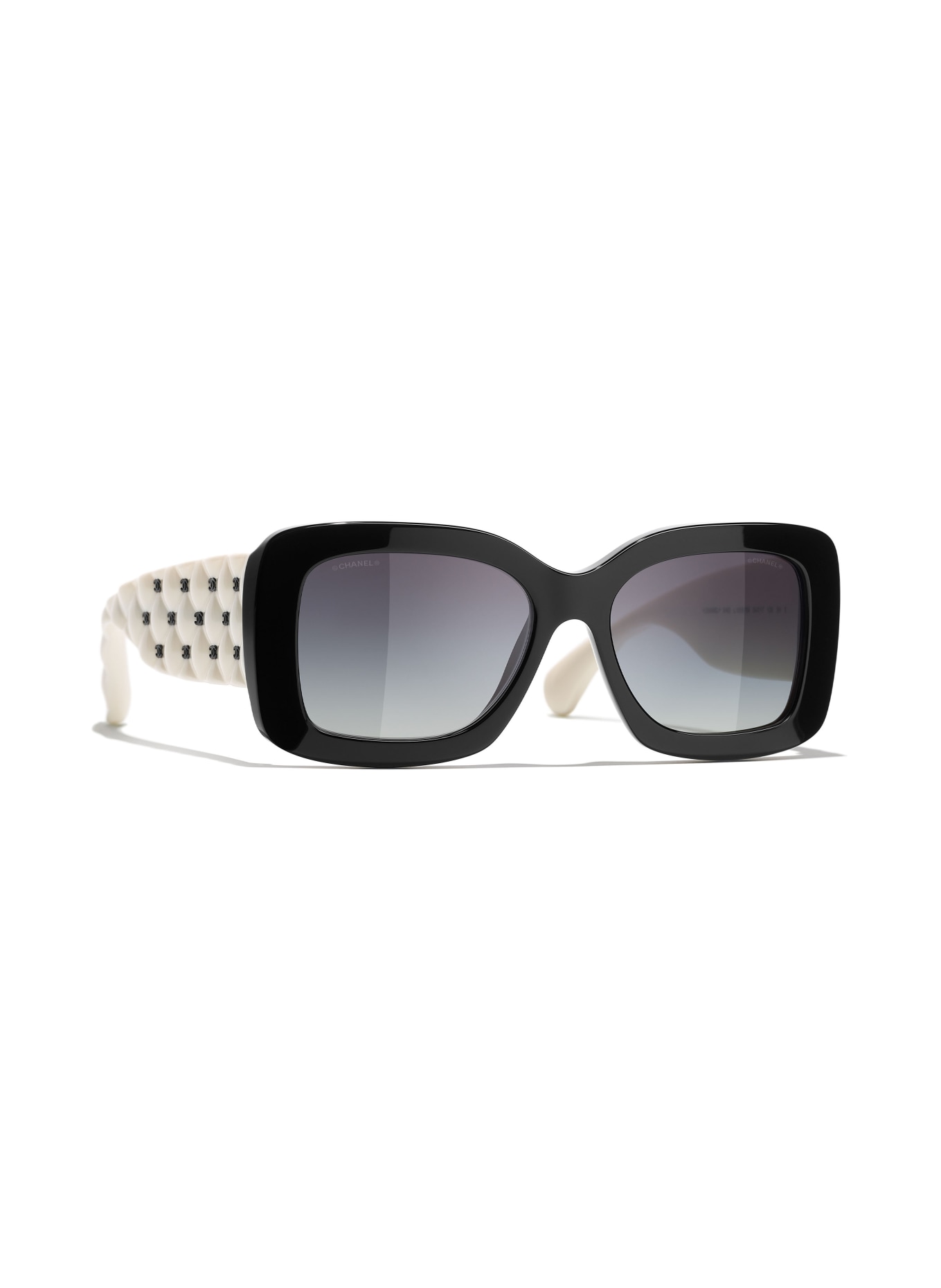 CHANEL Rectangular sunglasses, Color: 1656S6 - BLACK/ GRAY GRADIENT (Image 1)