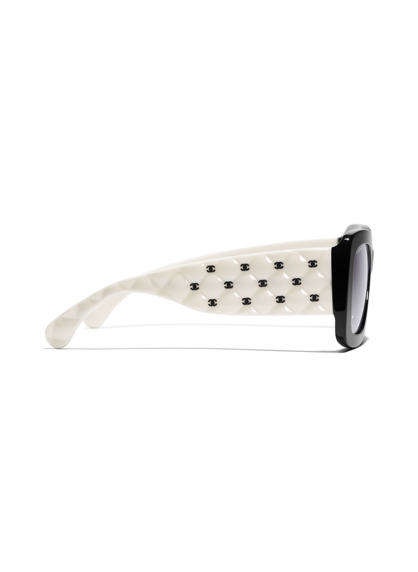 CHANEL Rectangular sunglasses, Color: 1656S6 - BLACK/ GRAY GRADIENT (Image 3)
