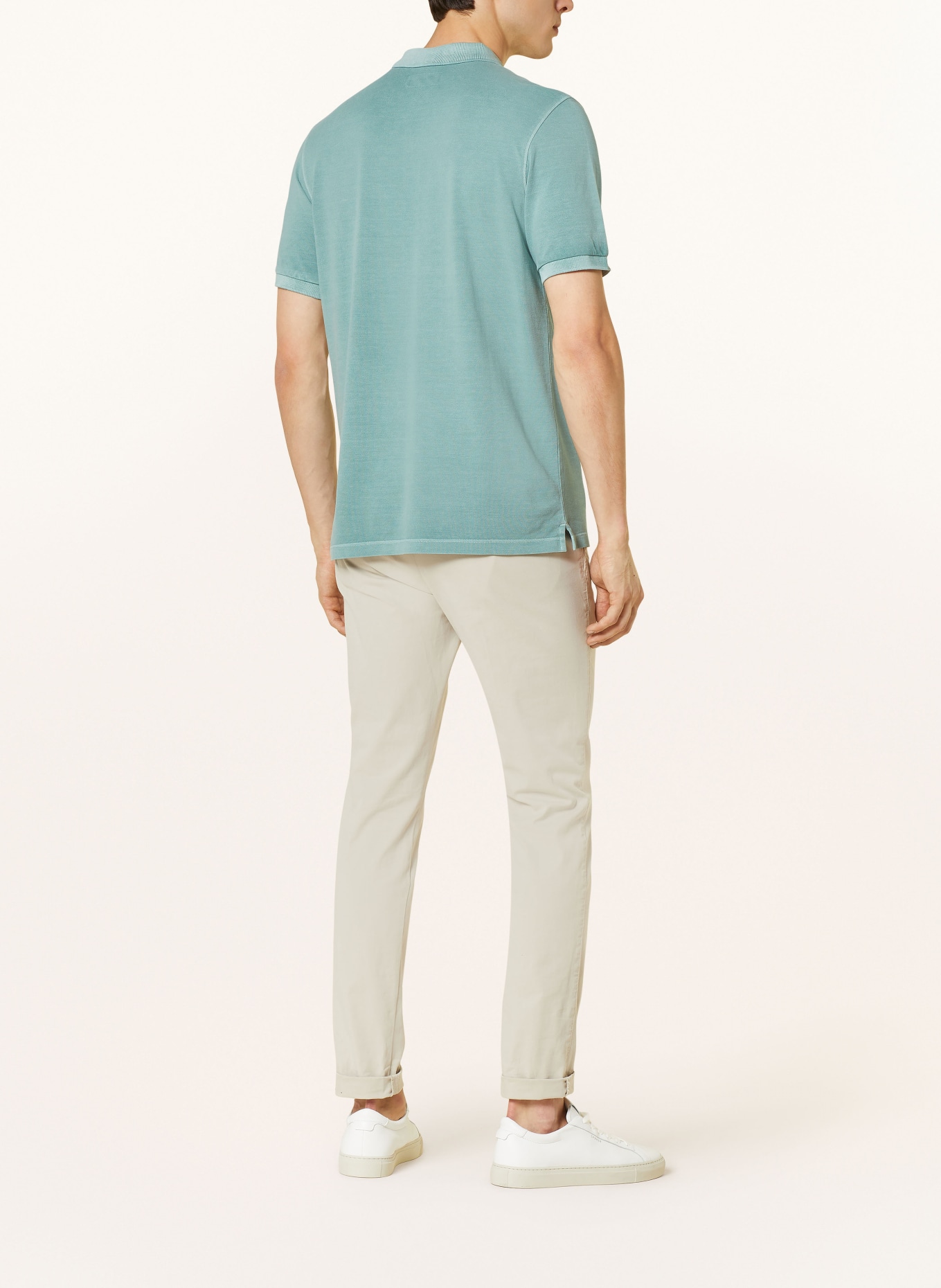 Marc O'Polo Piqué polo shirt regular fit: LIGHT GREEN
