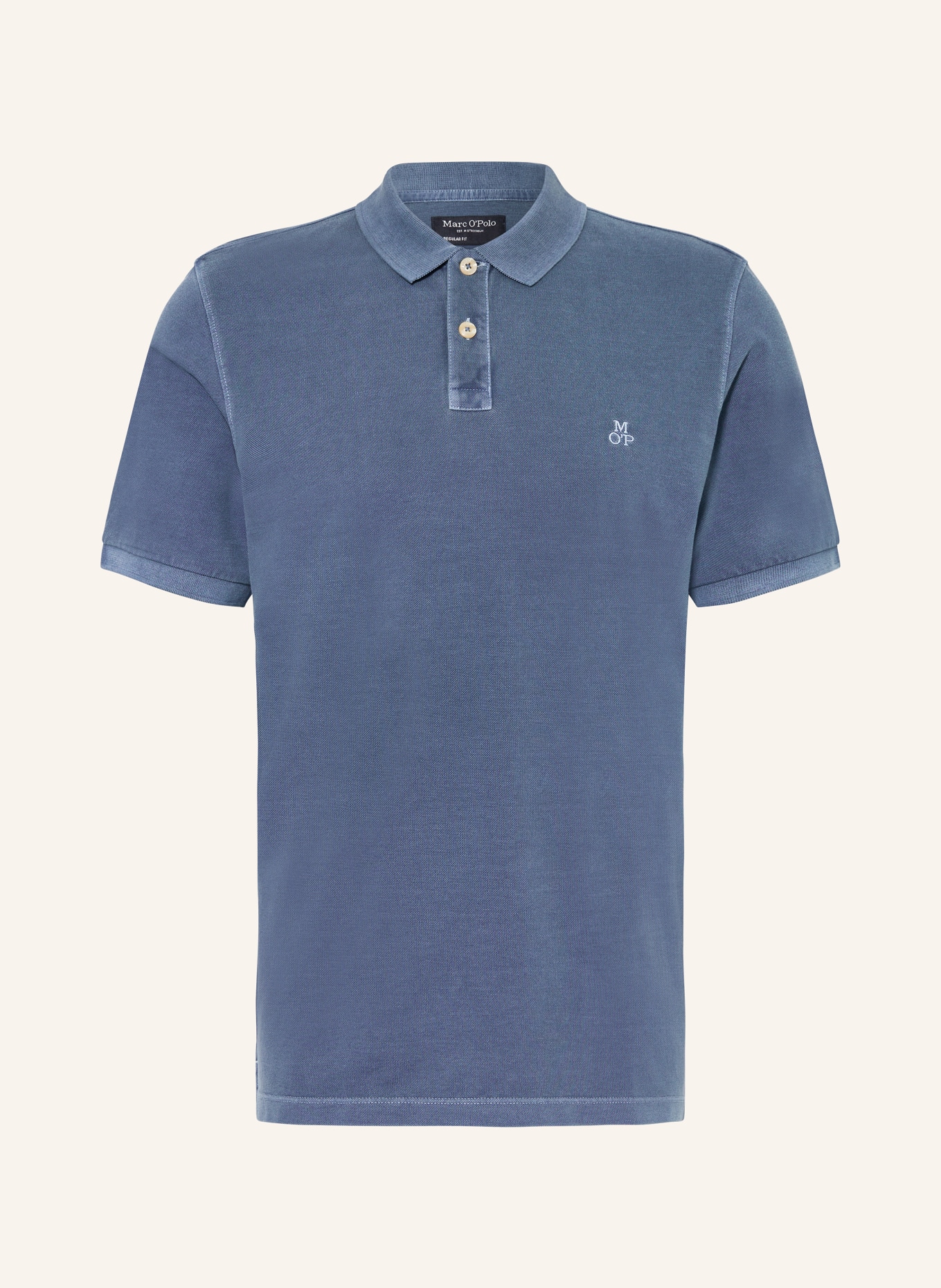 Marc O'Polo Piqué-Poloshirt, Farbe: BLAU (Bild 1)