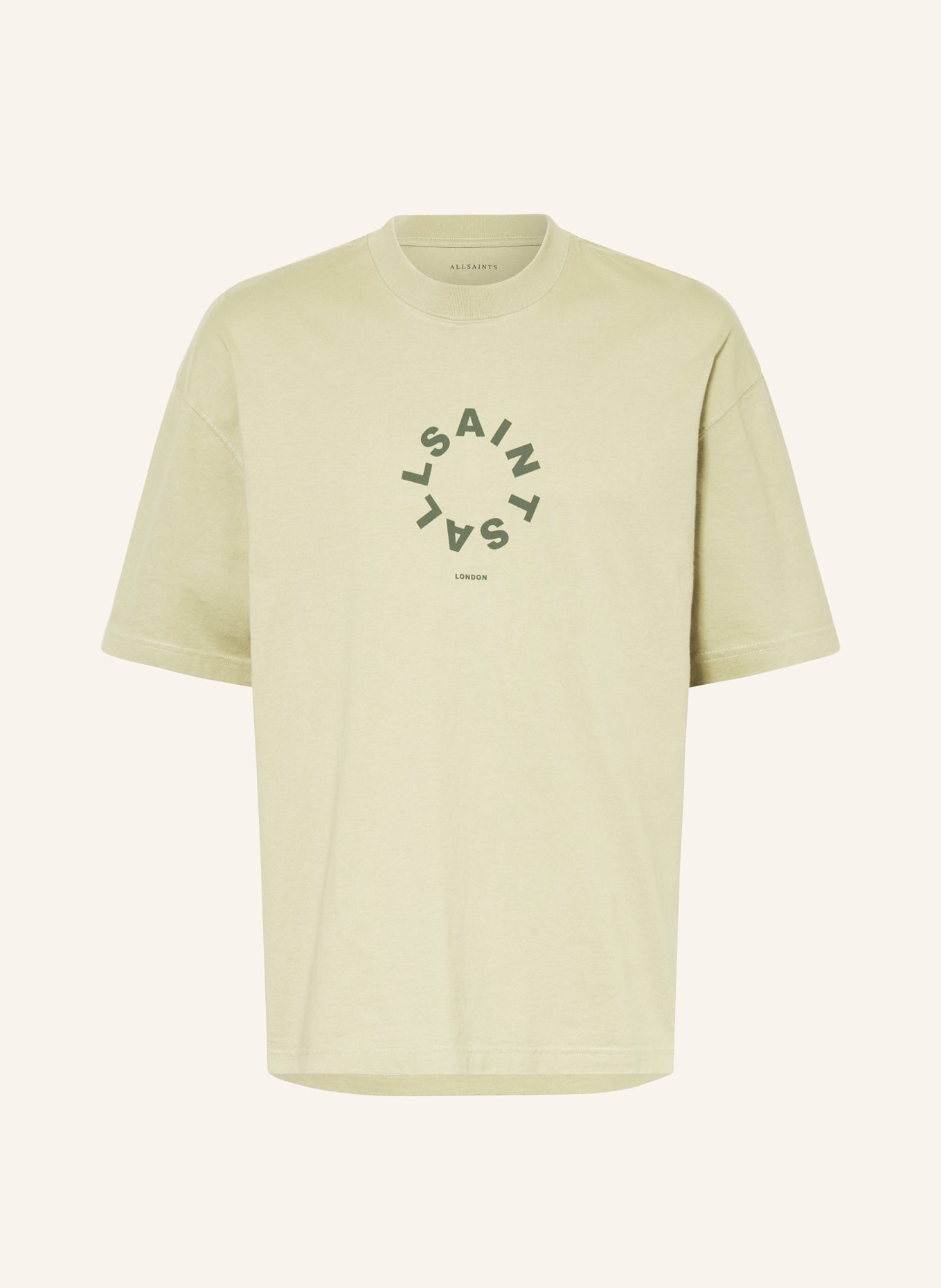ALLSAINTS T-Shirt TIERRA, Farbe: HELLGRÜN/ GRÜN (Bild 1)