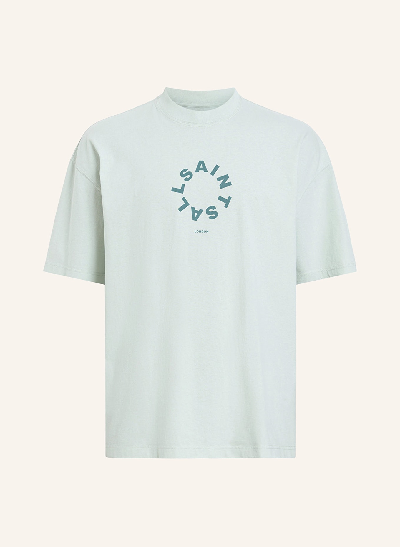 ALLSAINTS T-shirt TIERRA, Color: LIGHT BLUE (Image 1)