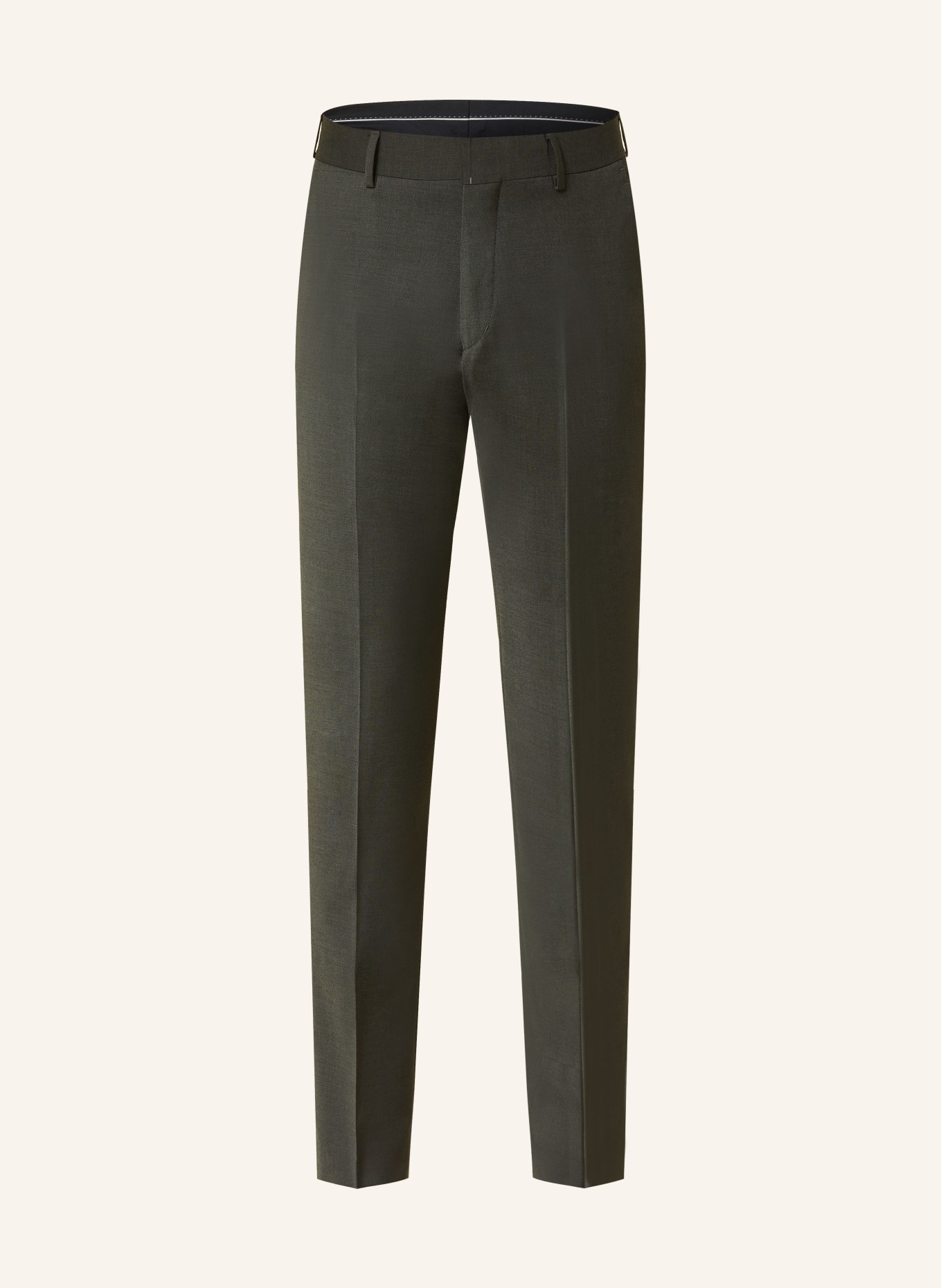 TIGER OF SWEDEN Spodnie garniturowe TENUTAS extra slim fit, Kolor: 4CC Olive Extreme (Obrazek 1)