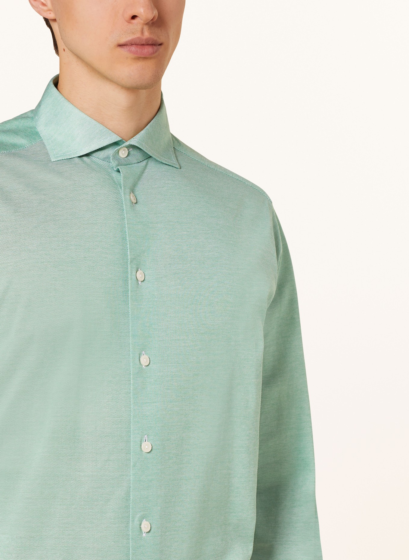 ETON Shirt contemporary fit, Color: LIGHT GREEN (Image 4)