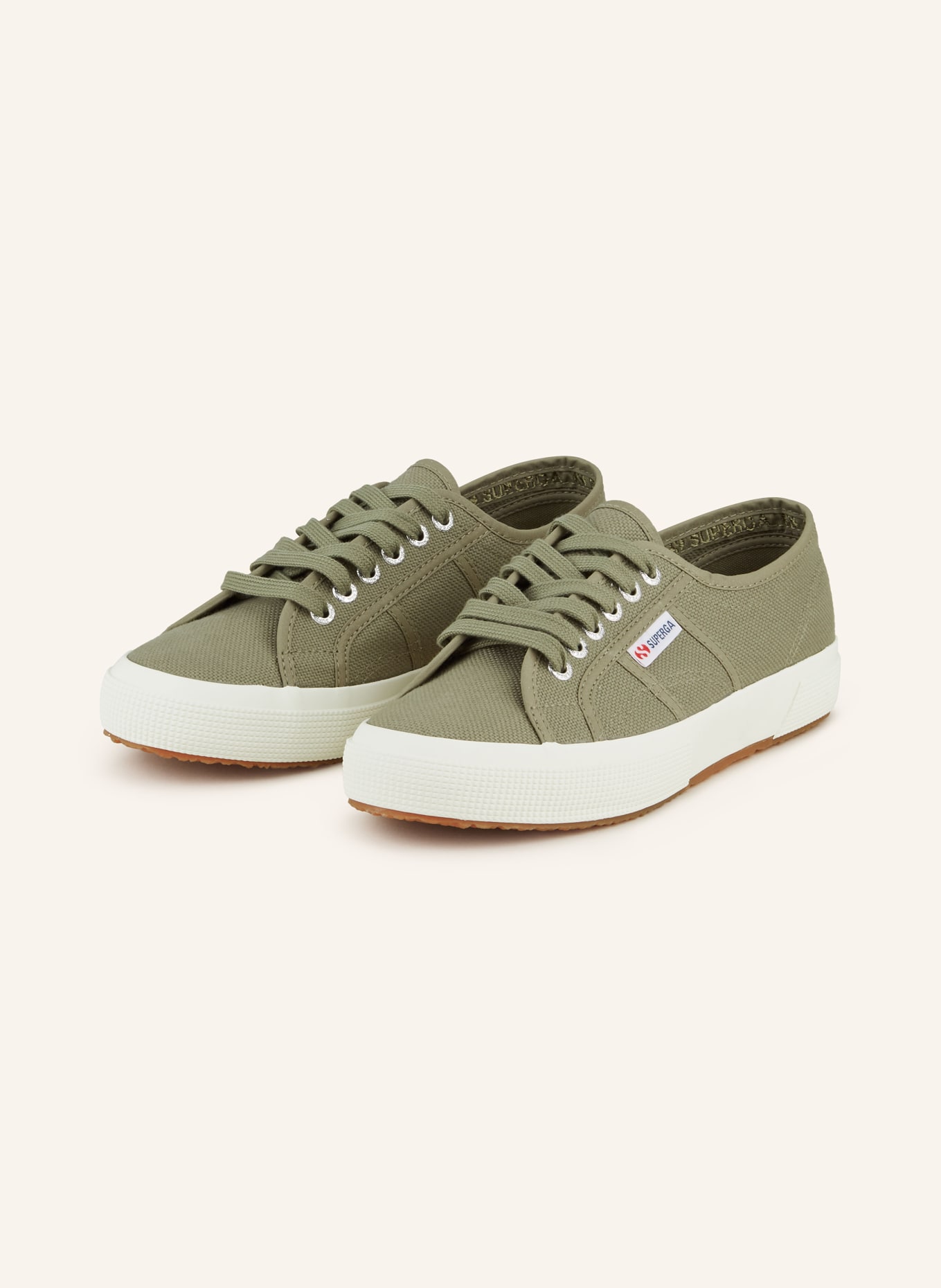 SUPERGA Sneakers, Color: OLIVE (Image 1)