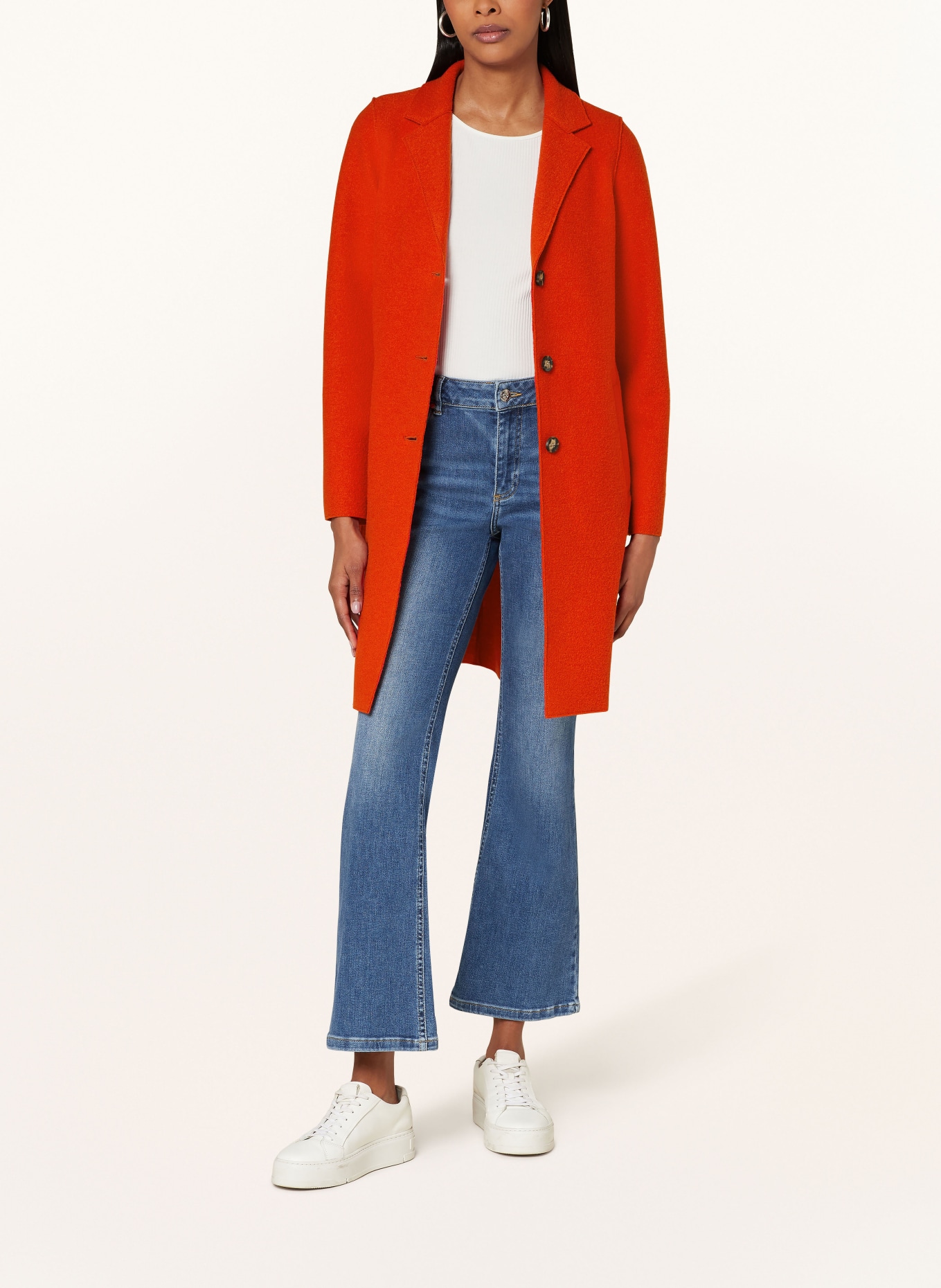 oui Wollmantel: ORANGE