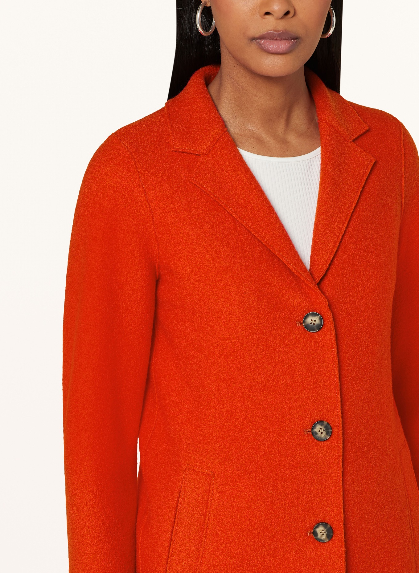 oui Wollmantel: ORANGE