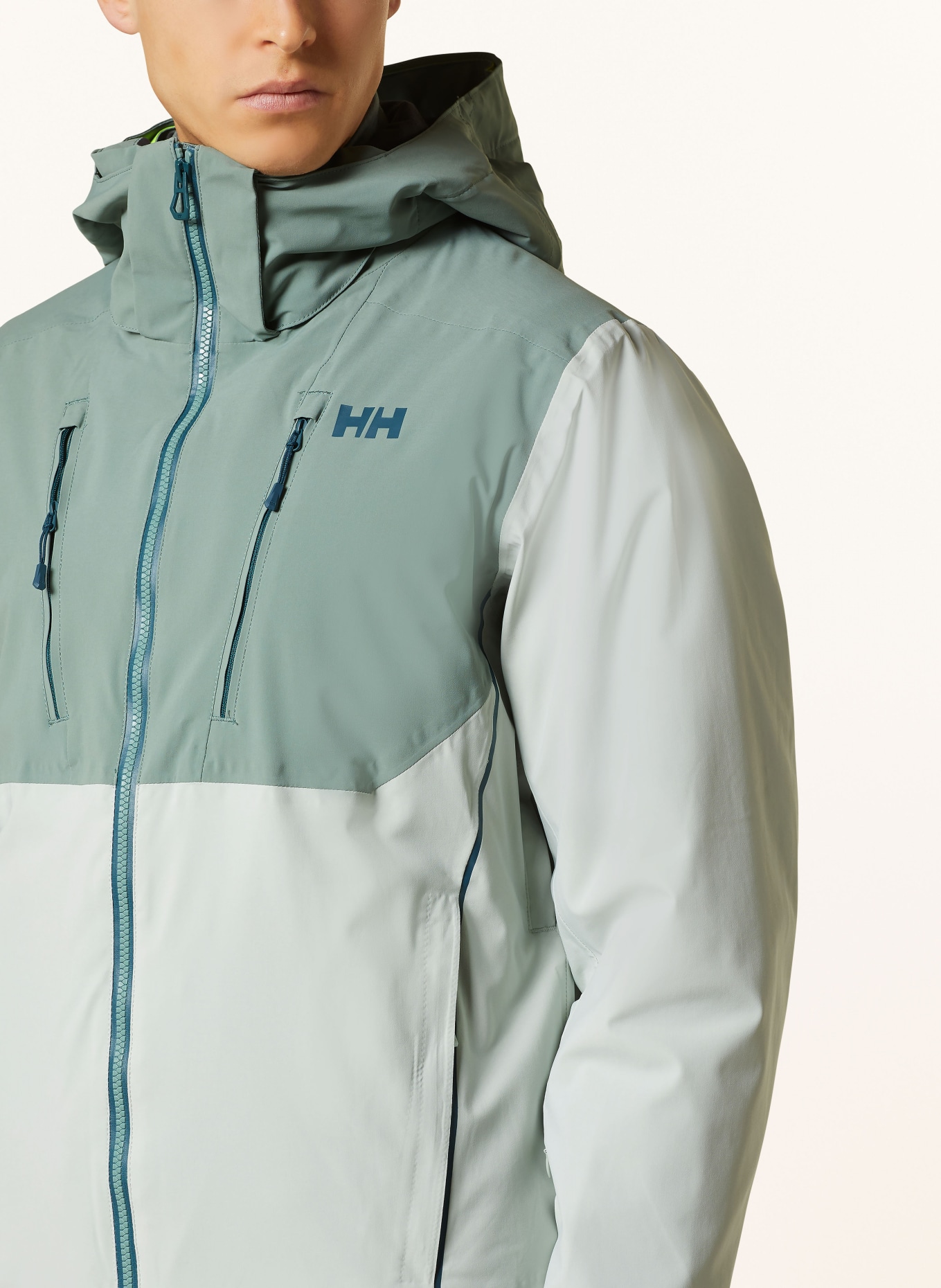 HELLY HANSEN Ski jacket ALPHA 4.0 in green light green