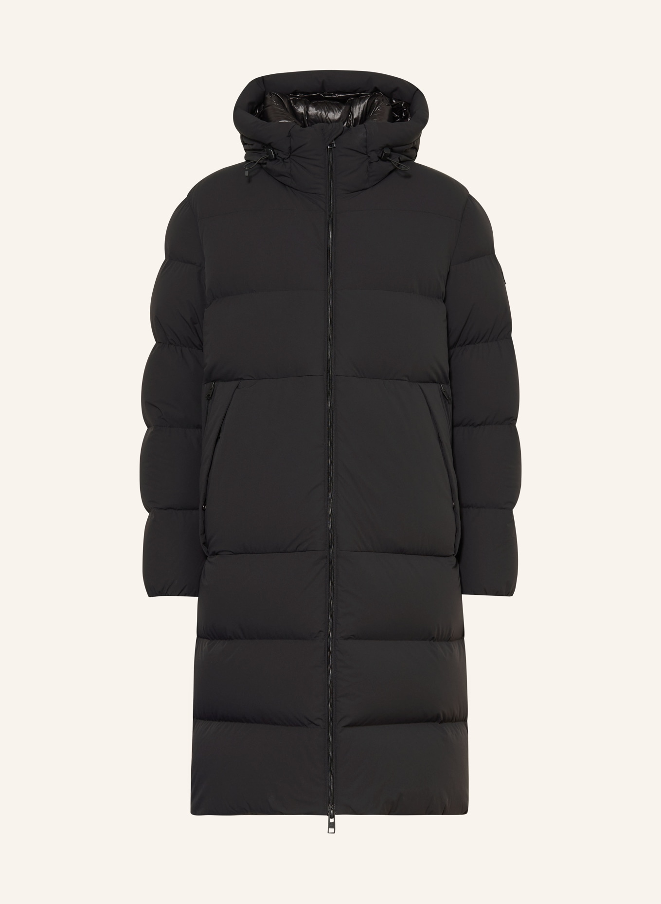 WOOLRICH Down coat SIERRA, Color: BLACK (Image 1)